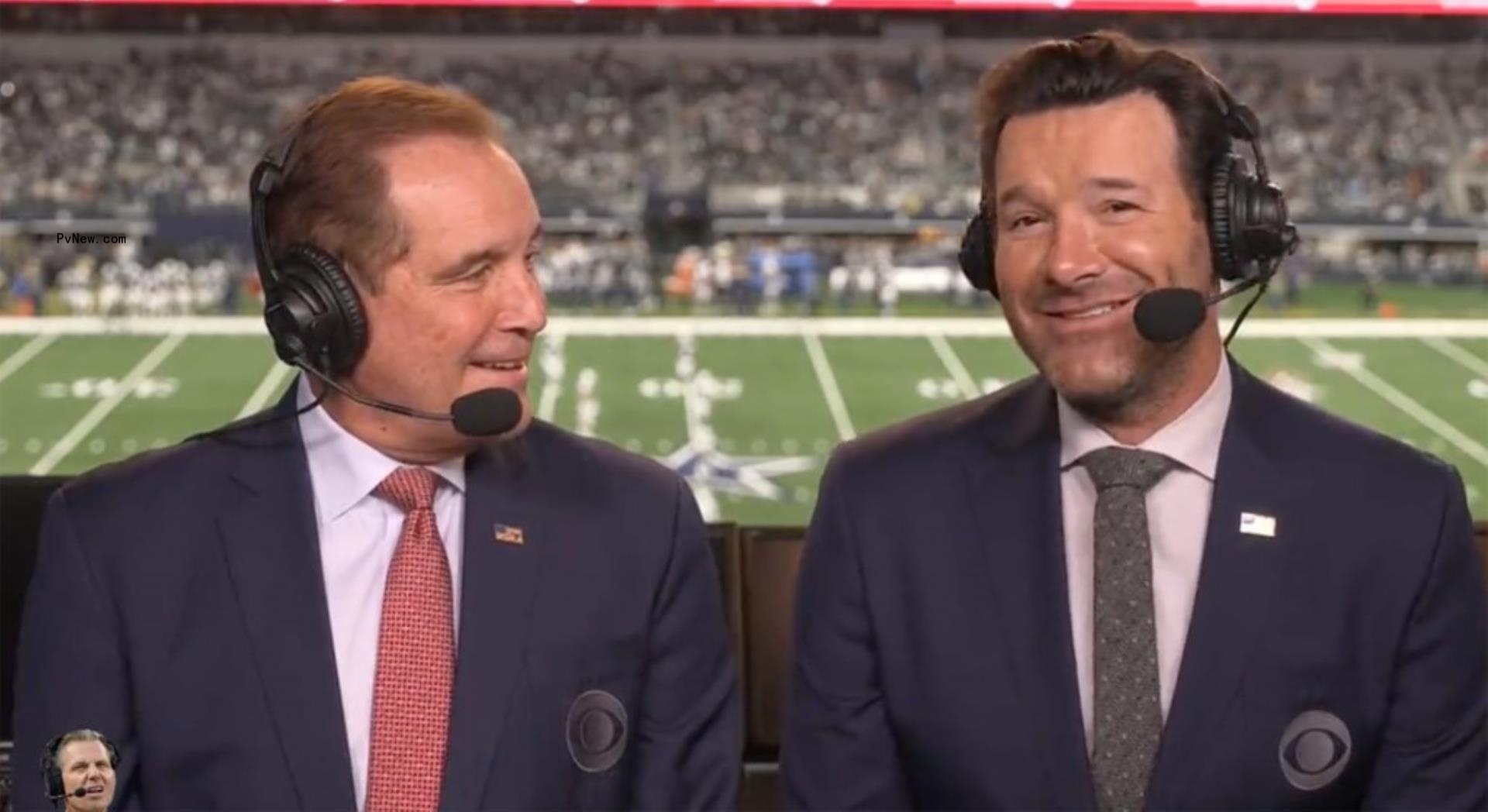 jim nantz and tony romo