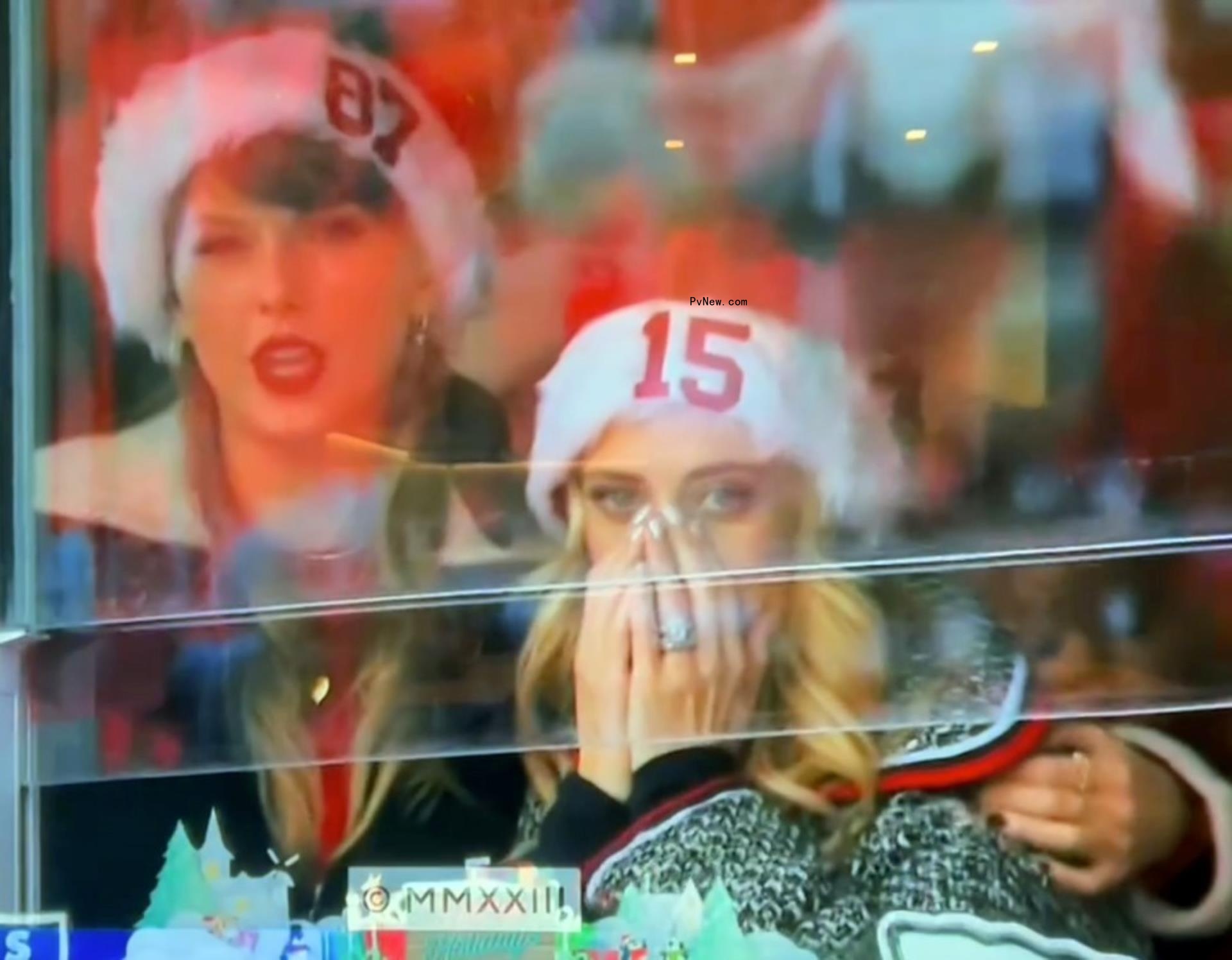 Brittany Mahomes and Taylor Swift.