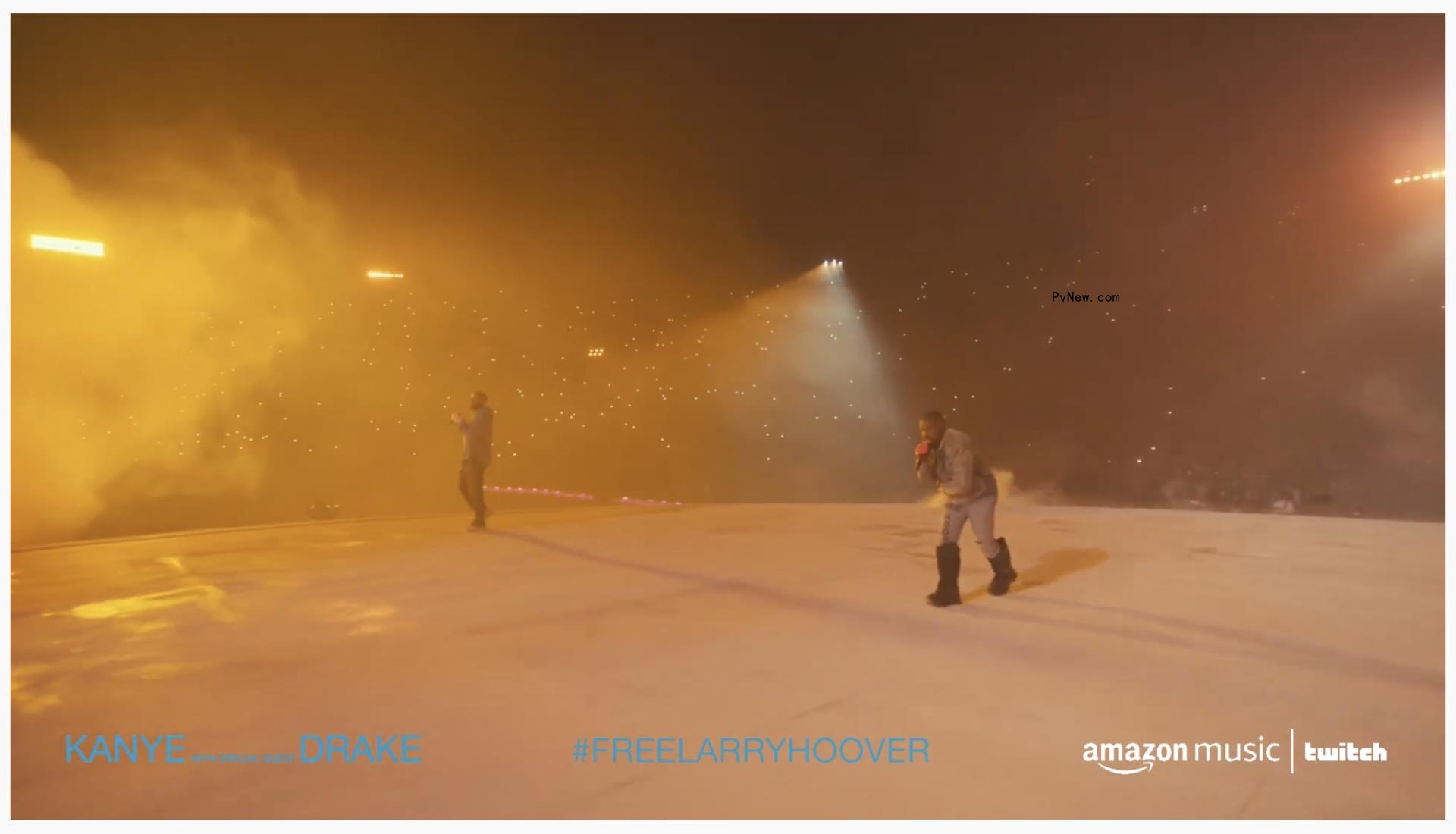 Kanye West Makes Peace With Drake, and With His Own Catalog of Hits, in an L.A. Coliseum Summit Meeting