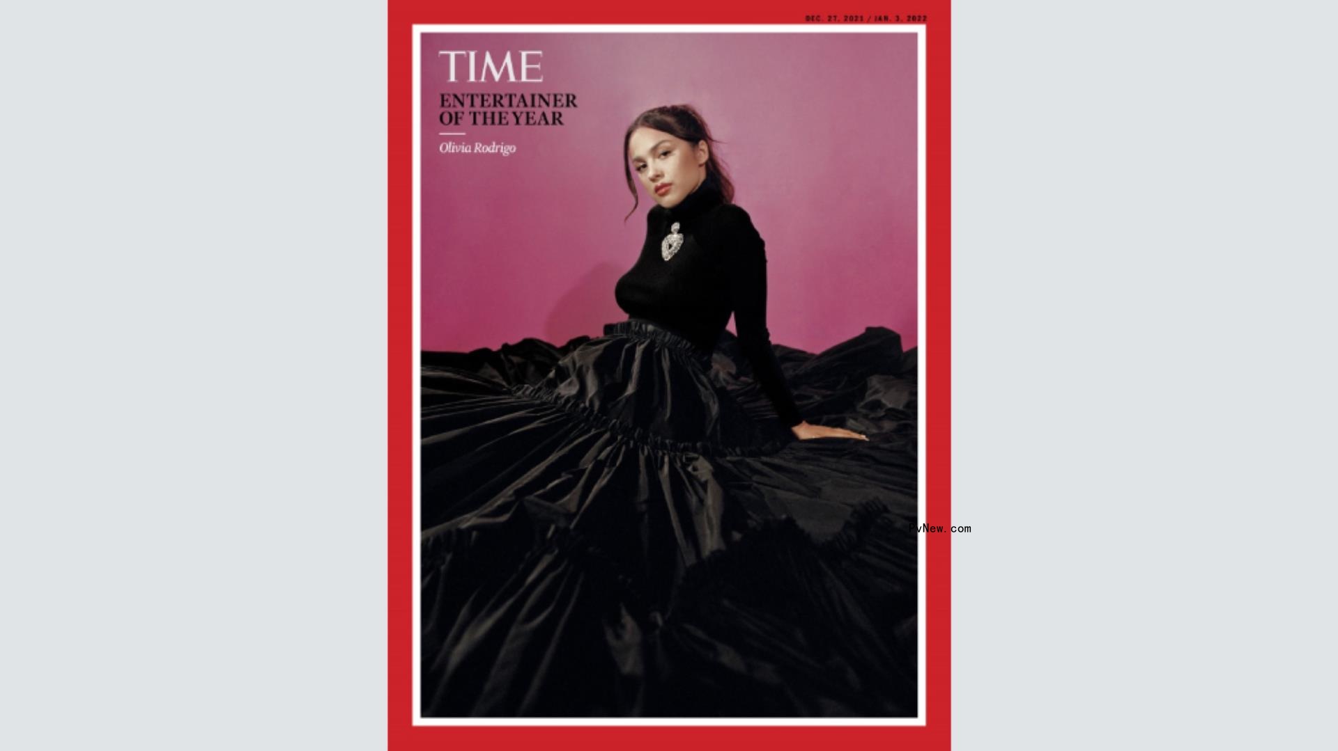 Olivia Rodrigo Named Time Magazine’s Entertainer of the Year