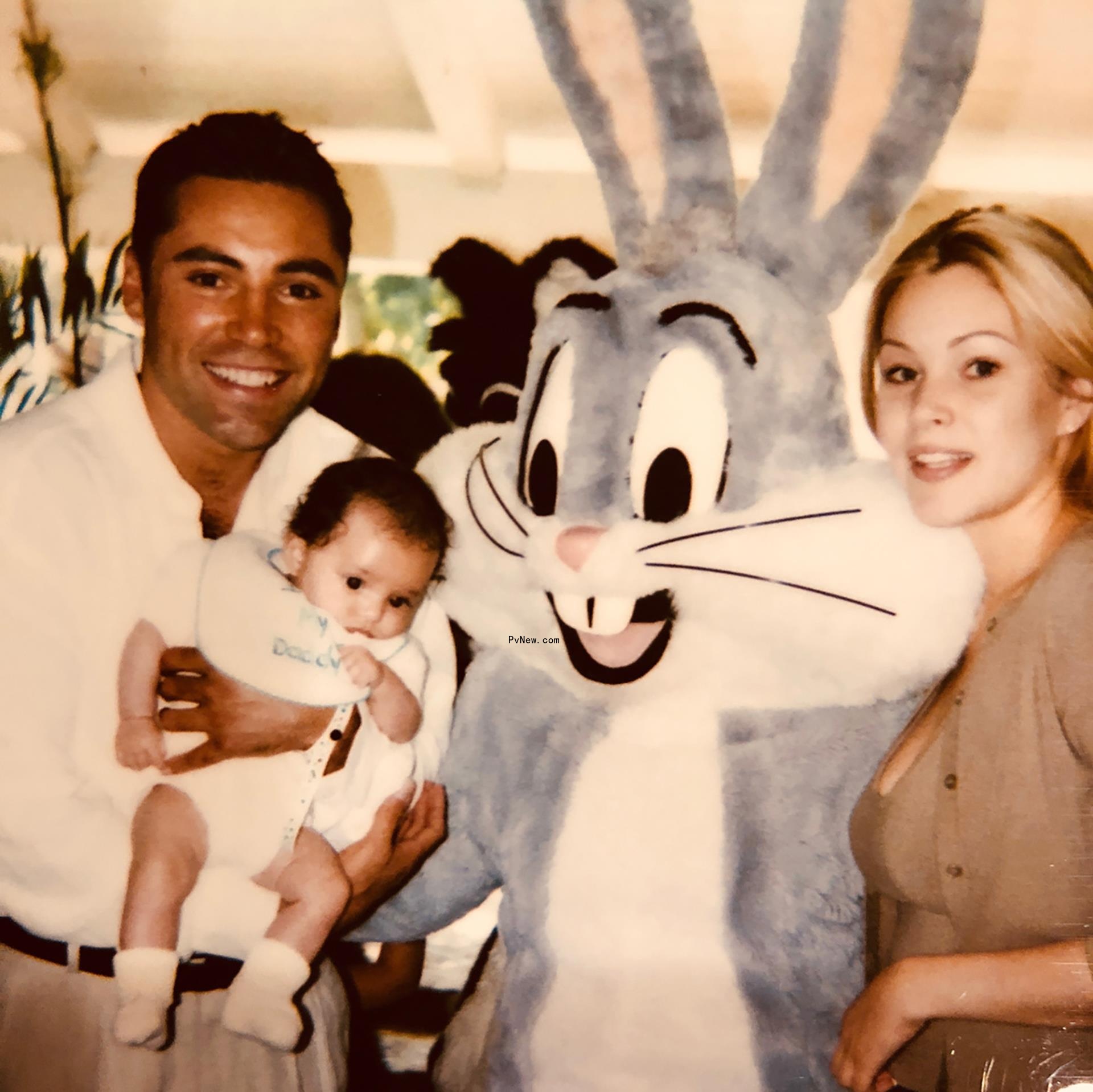 Oscar De La Hoya, Atiana De La Hoya and Shanna Moakler