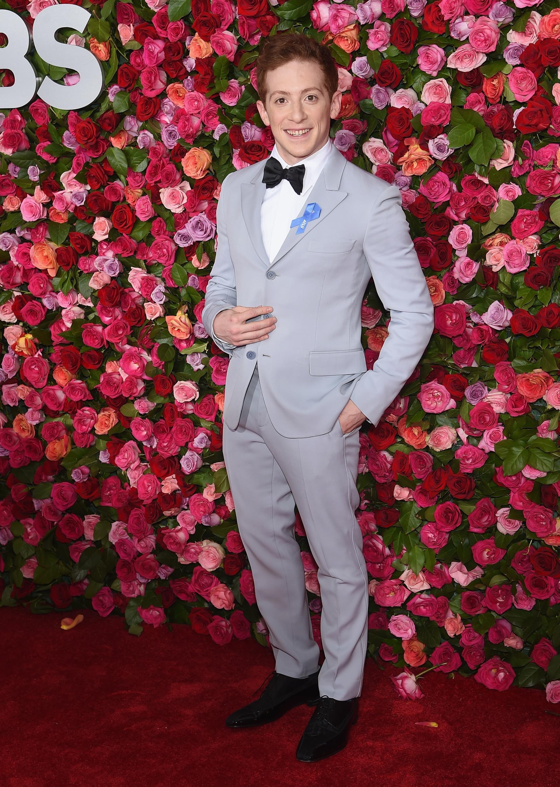 Ethan Slater at Tony Awards 2018