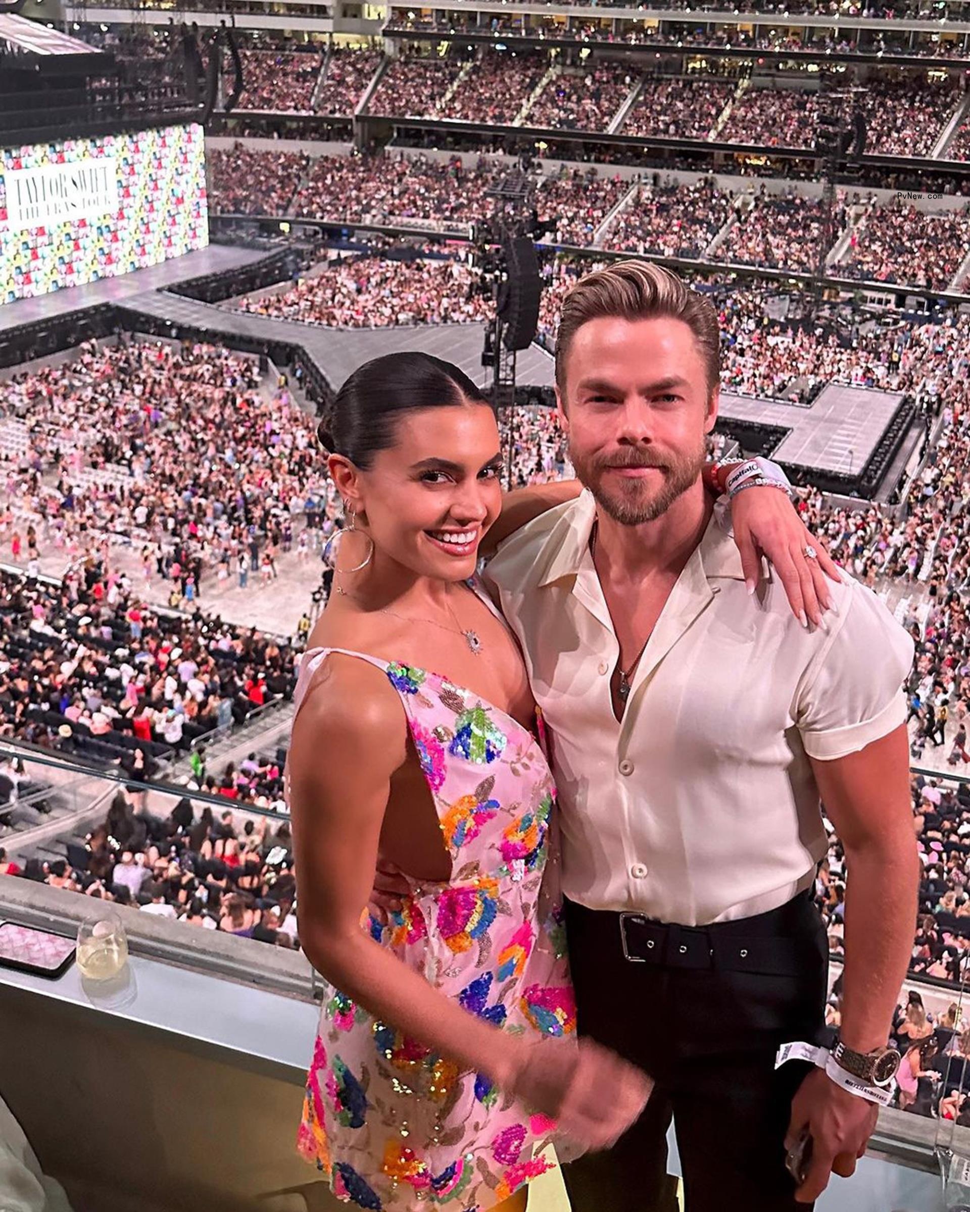 Derek Hough and Hayley Erbert