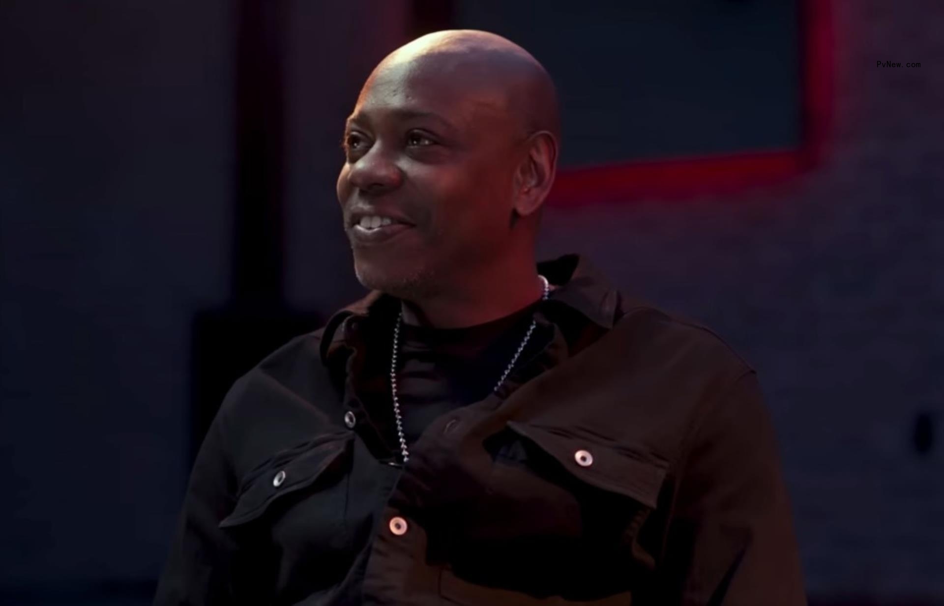 Dave Chappelle performing