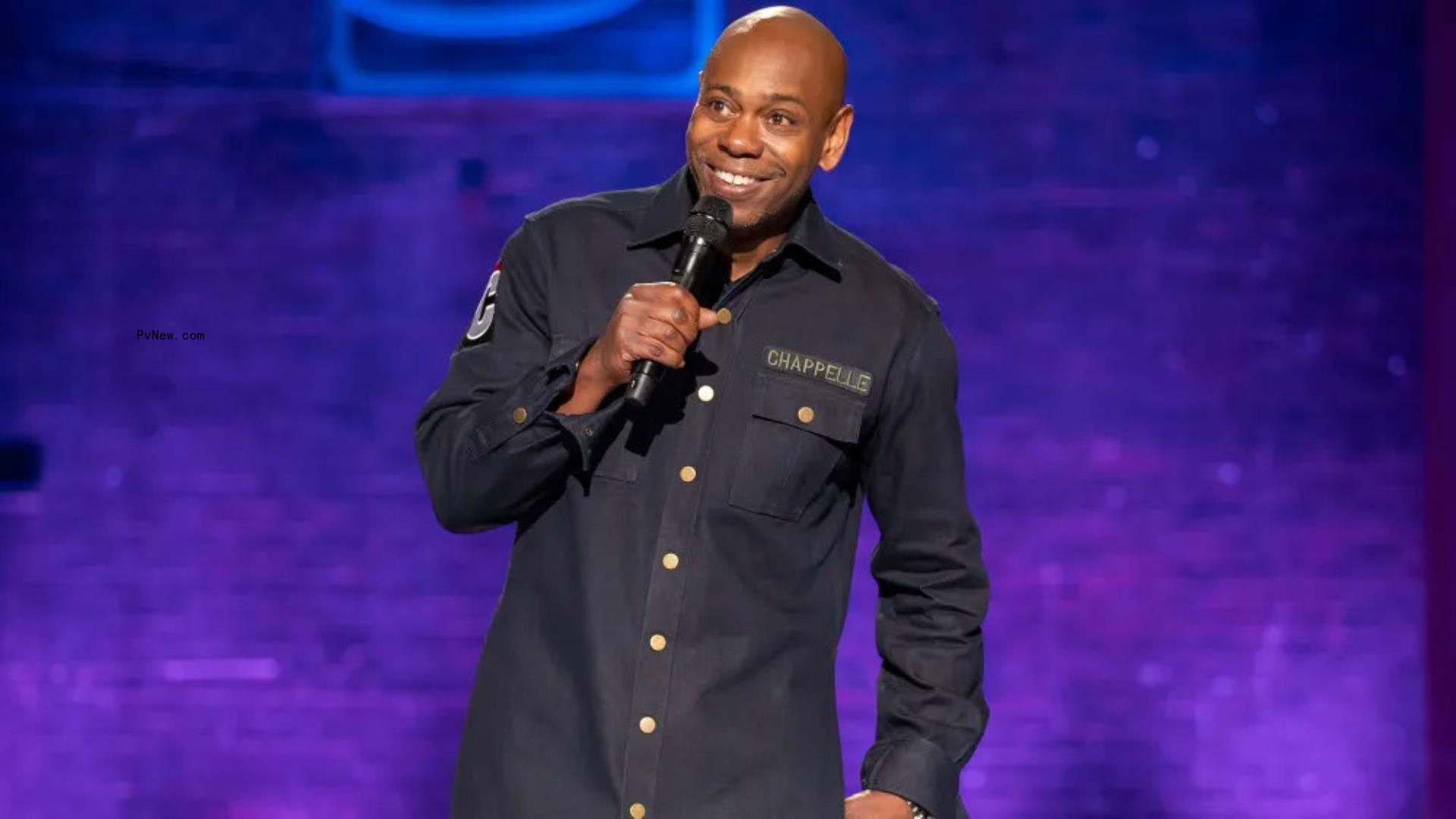 Dave Chappelle performing