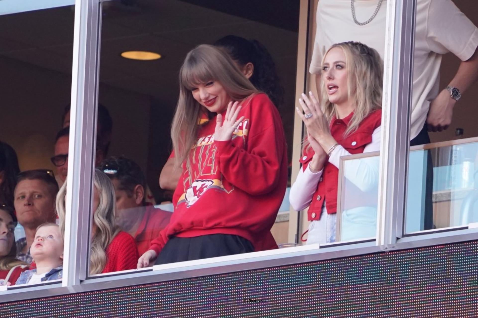 Taylor Swift at Chiefs game