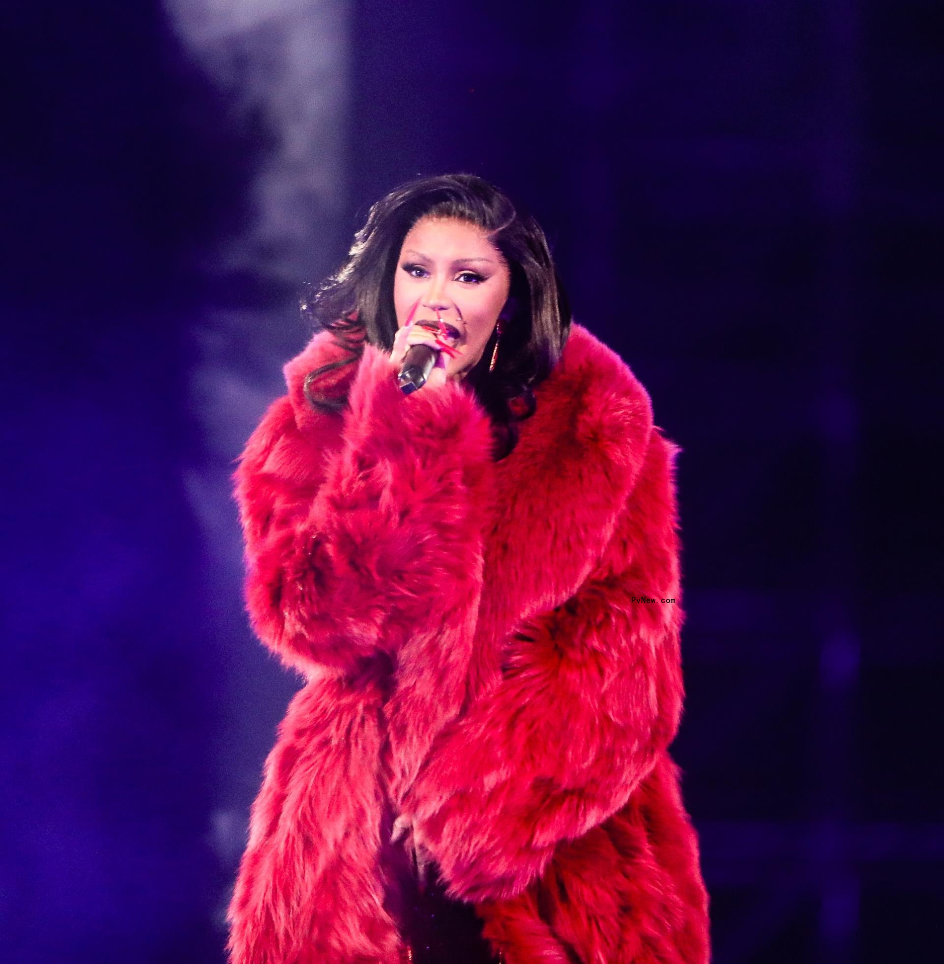 Cardi B on stage