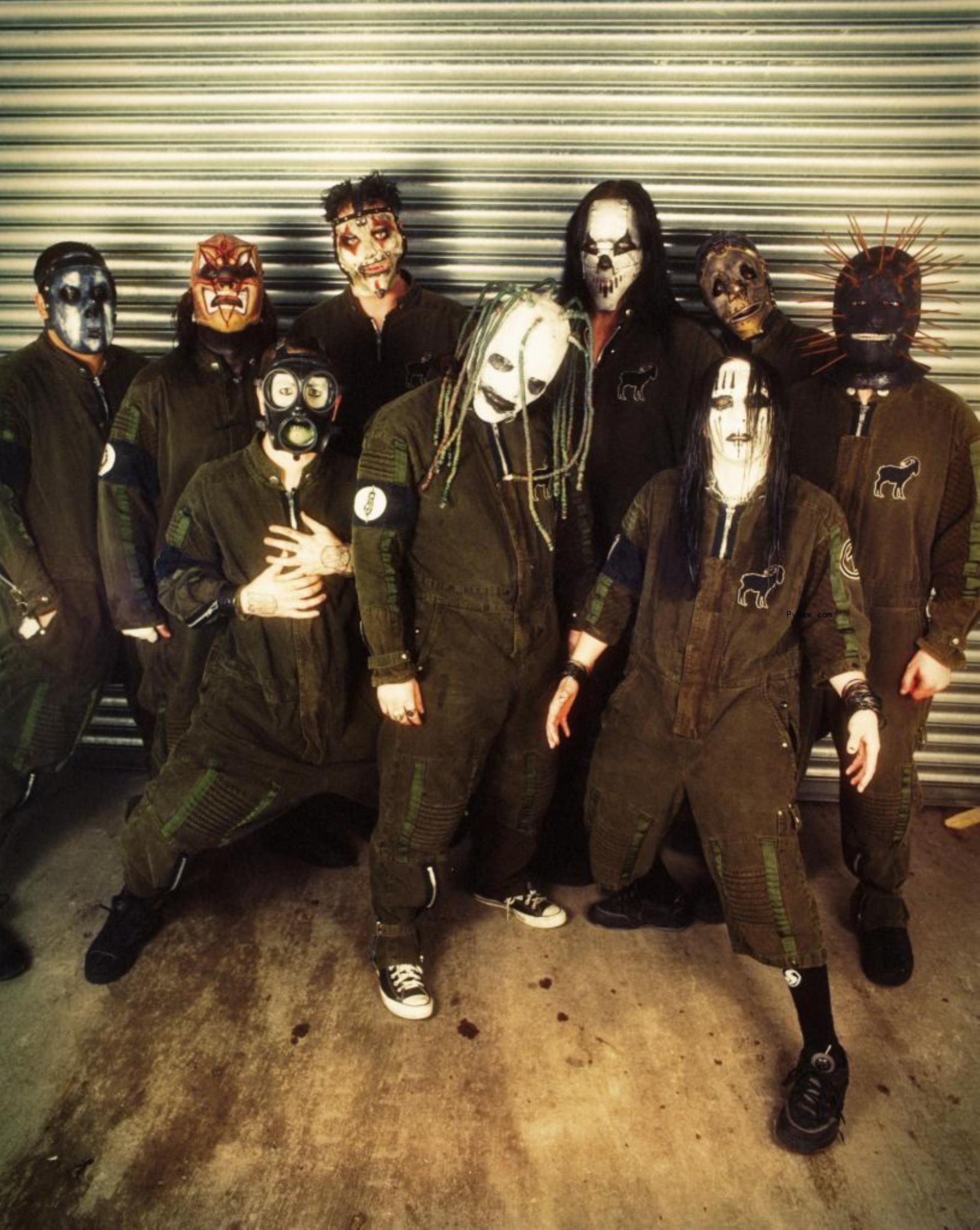 A photo of Slipknot