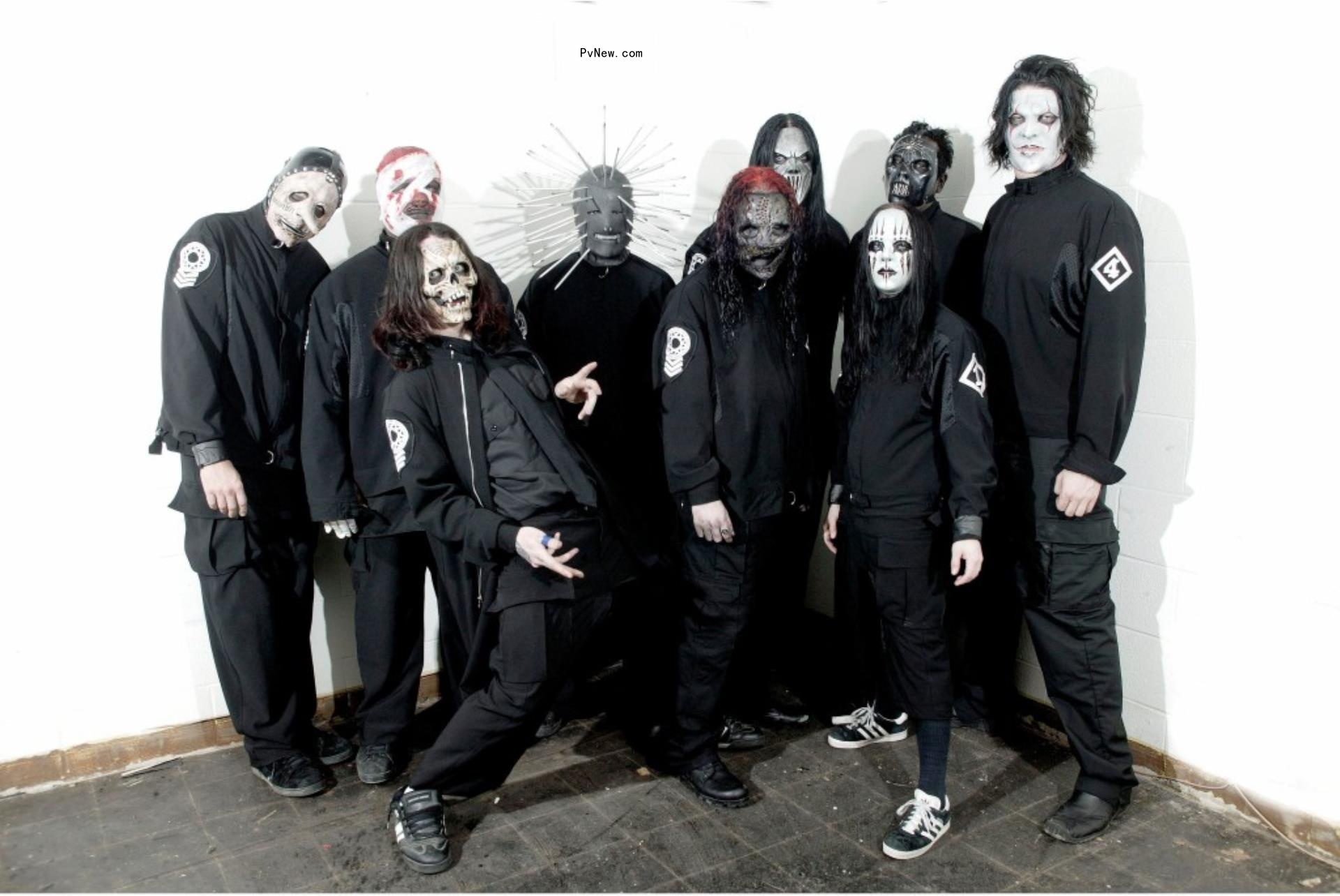 A photo of Slipknot