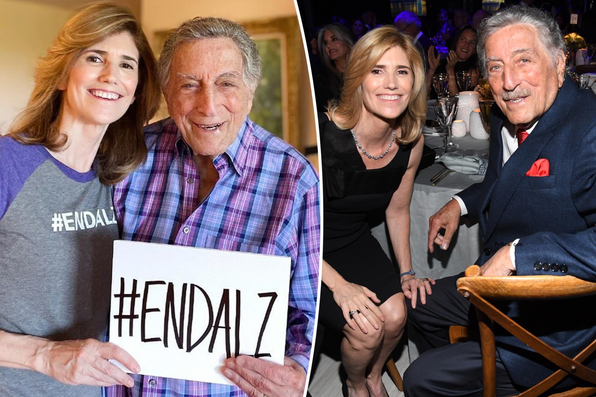 Tony Bennett was all smiles with wife Susan in photo posted a mo<i></i>nth before his death