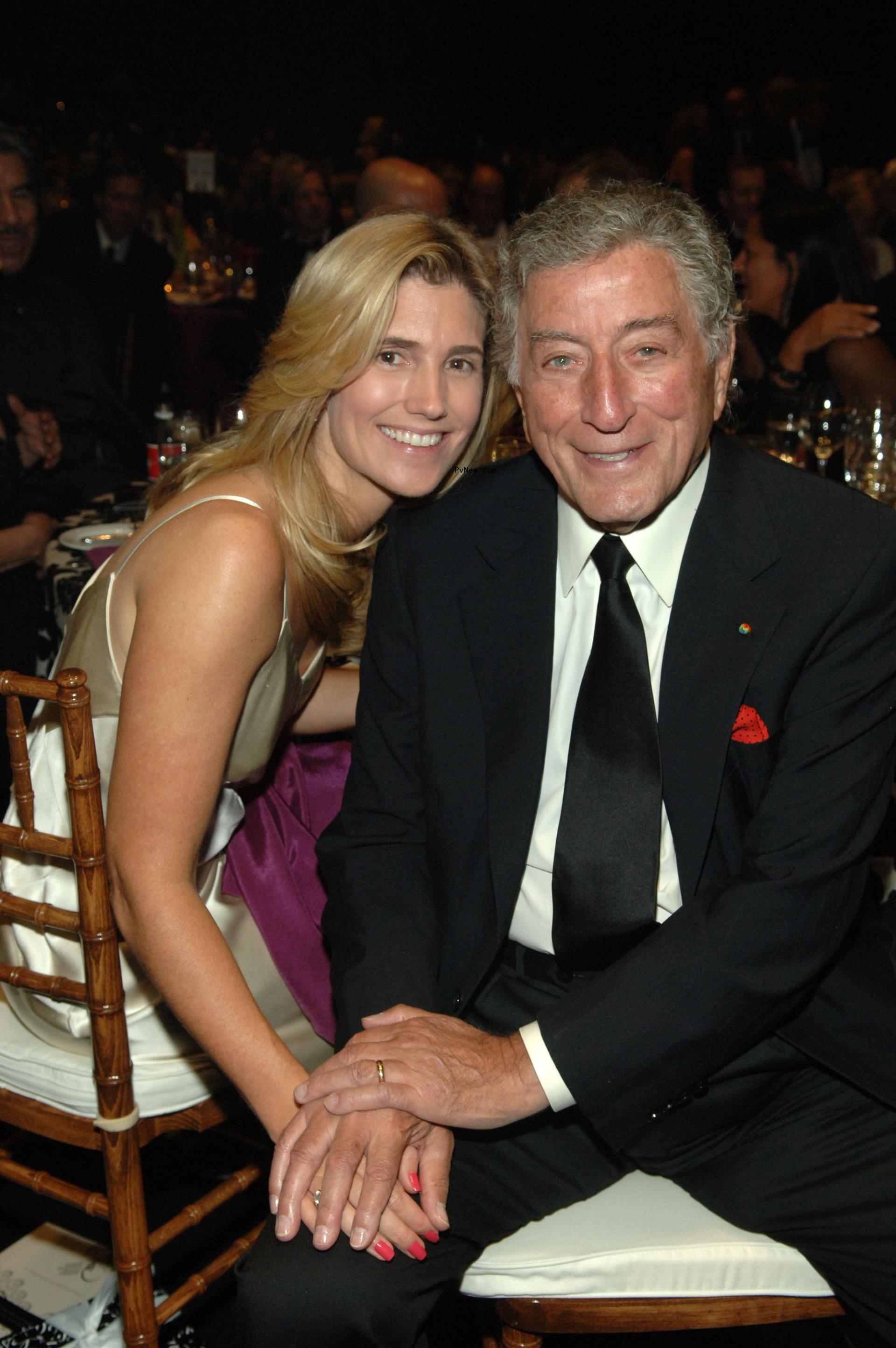 Tony Bennett and Susan Benedetto in 2007.