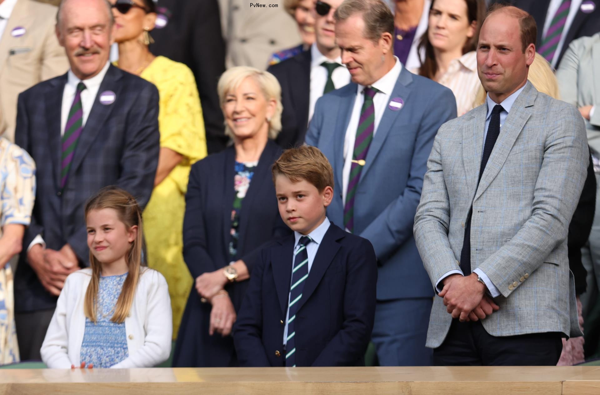 Prince William, Prince George and Princess Charlotte