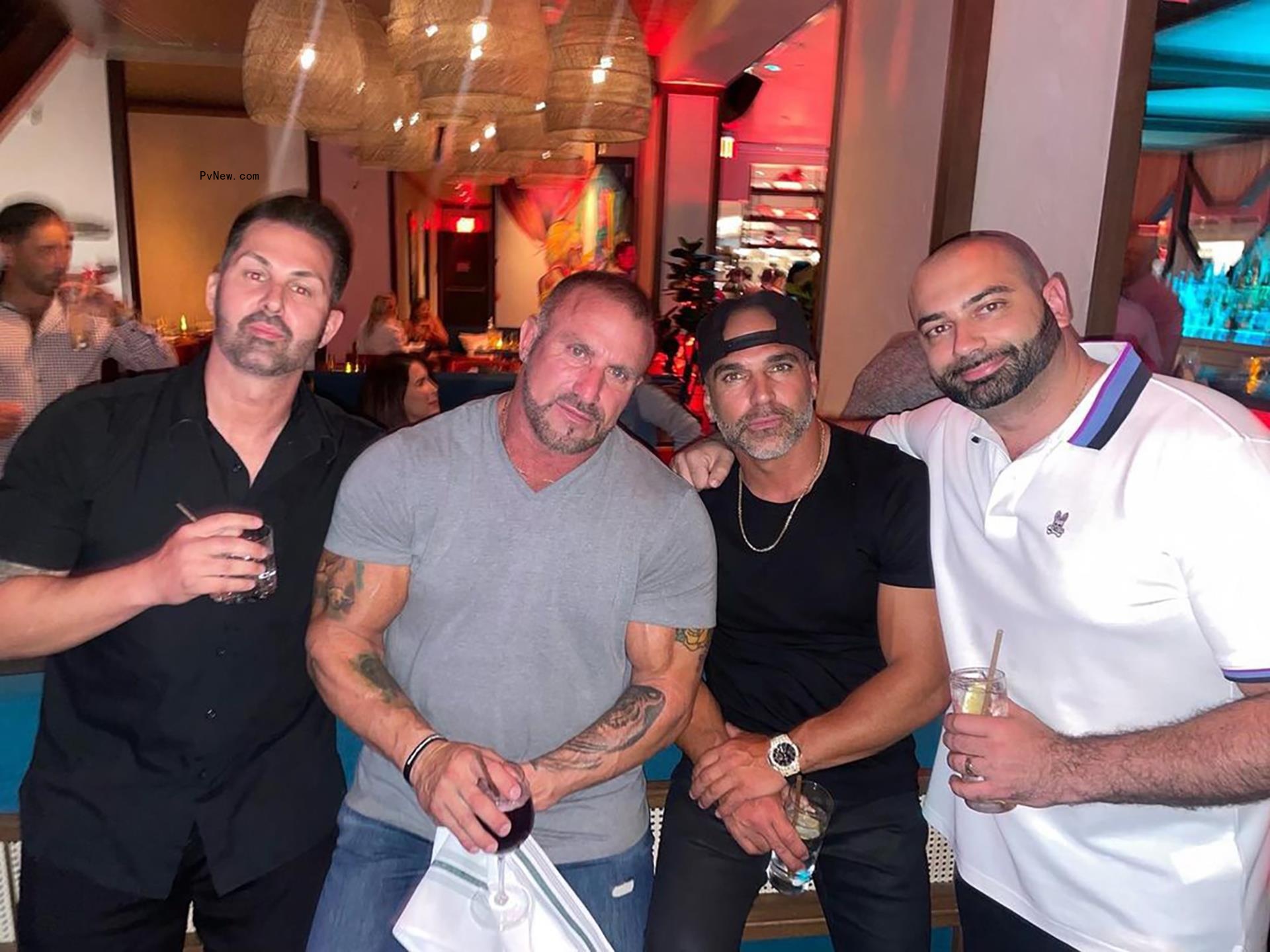 John Fuda with Joe Gorga and Frank Catania