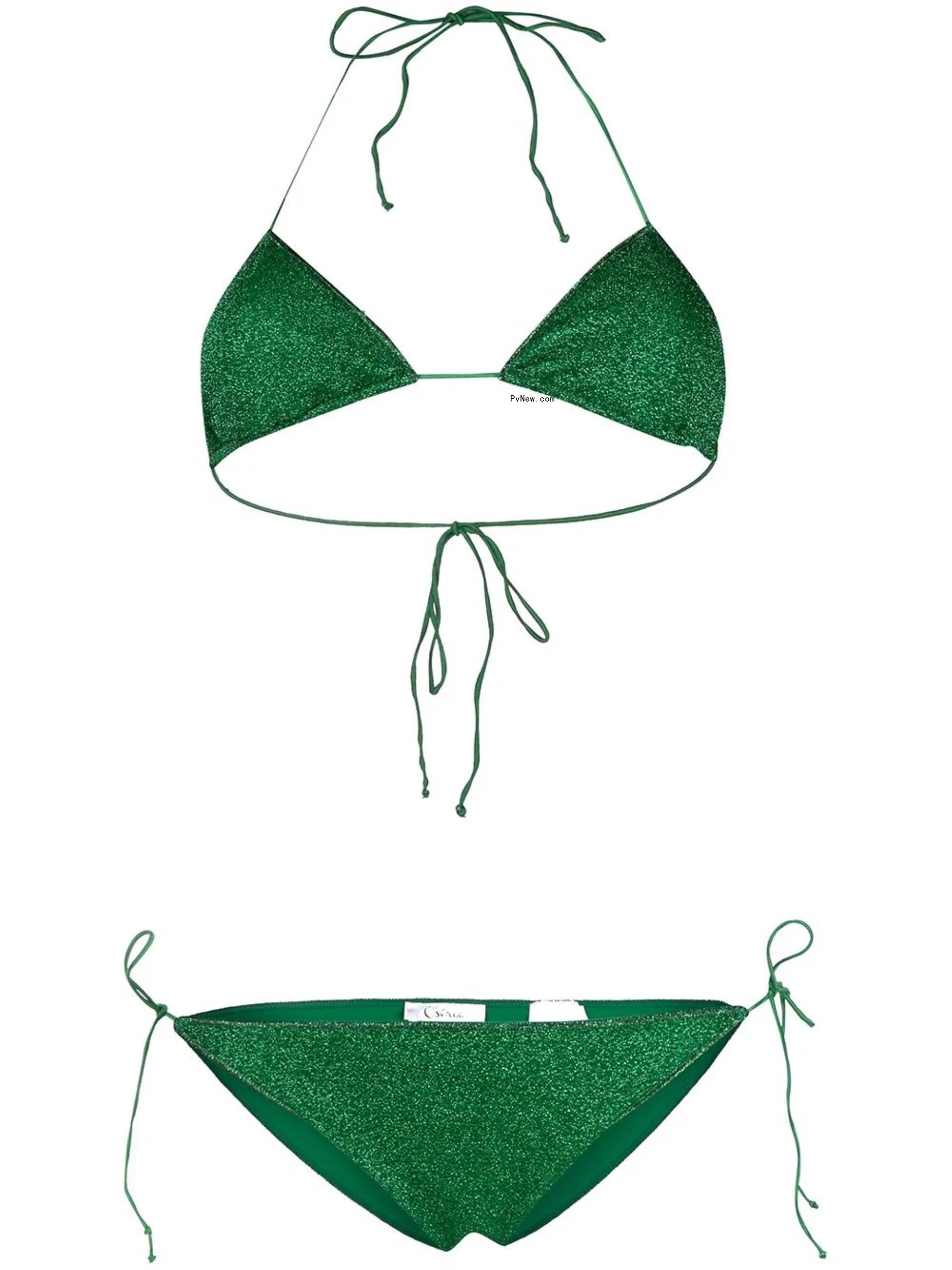 Oséree Lurex Halterneck Bikini