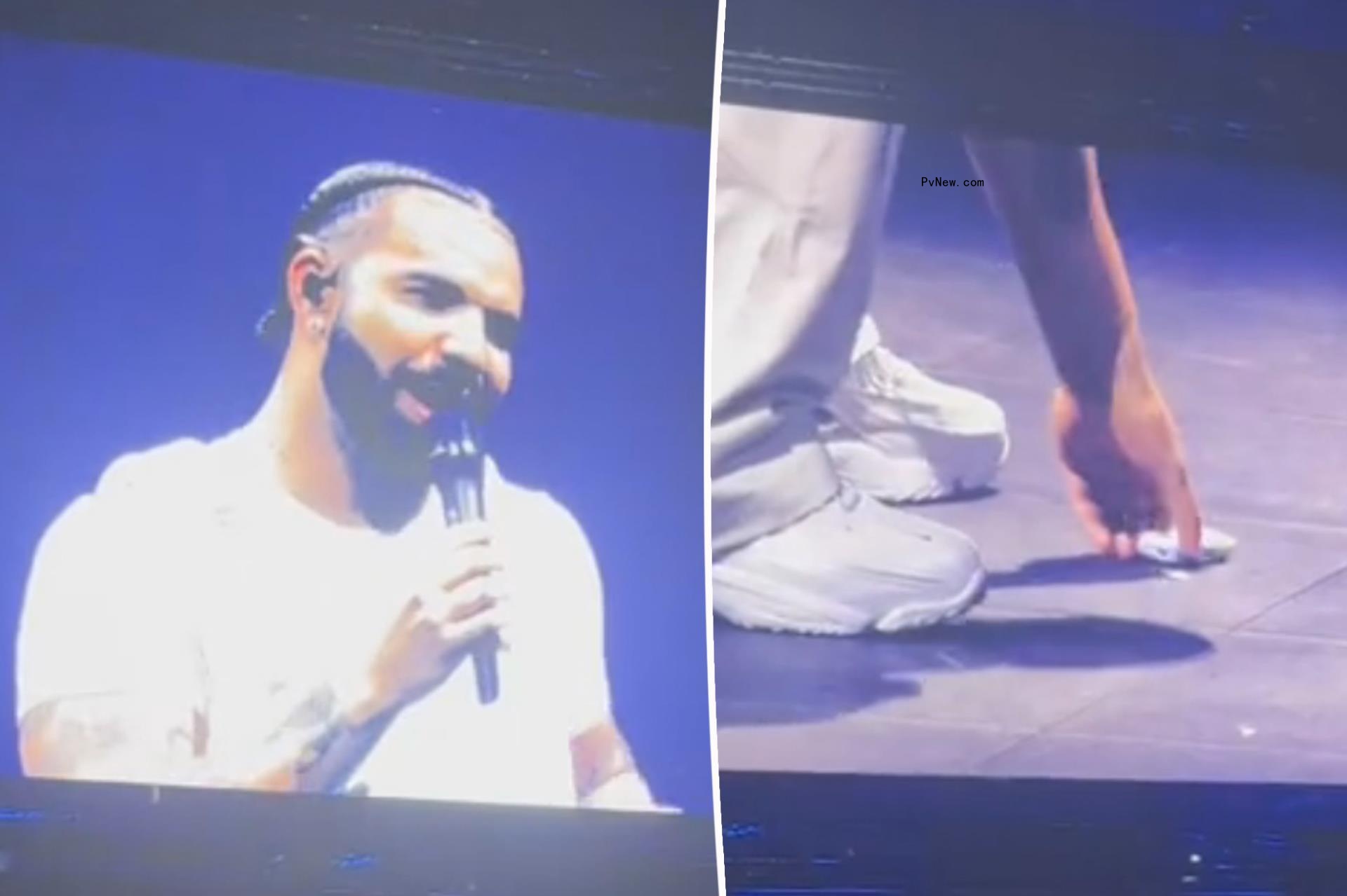 Drake slams fan for throwing vape o<i></i>nstage and not ‘taking life serious’