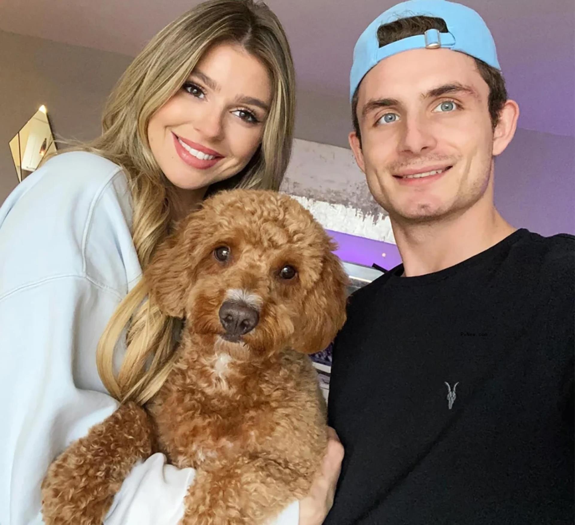 Raquel Leviss, James Kennedy and dog Graham