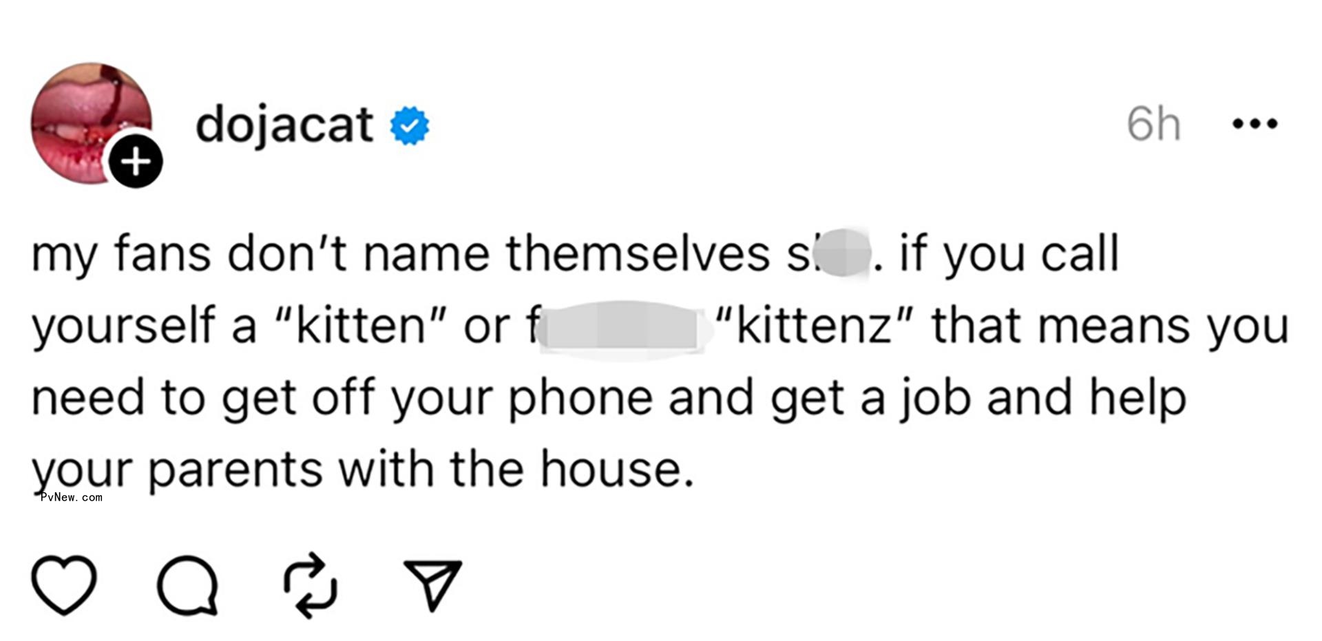 Doja Cat tweet