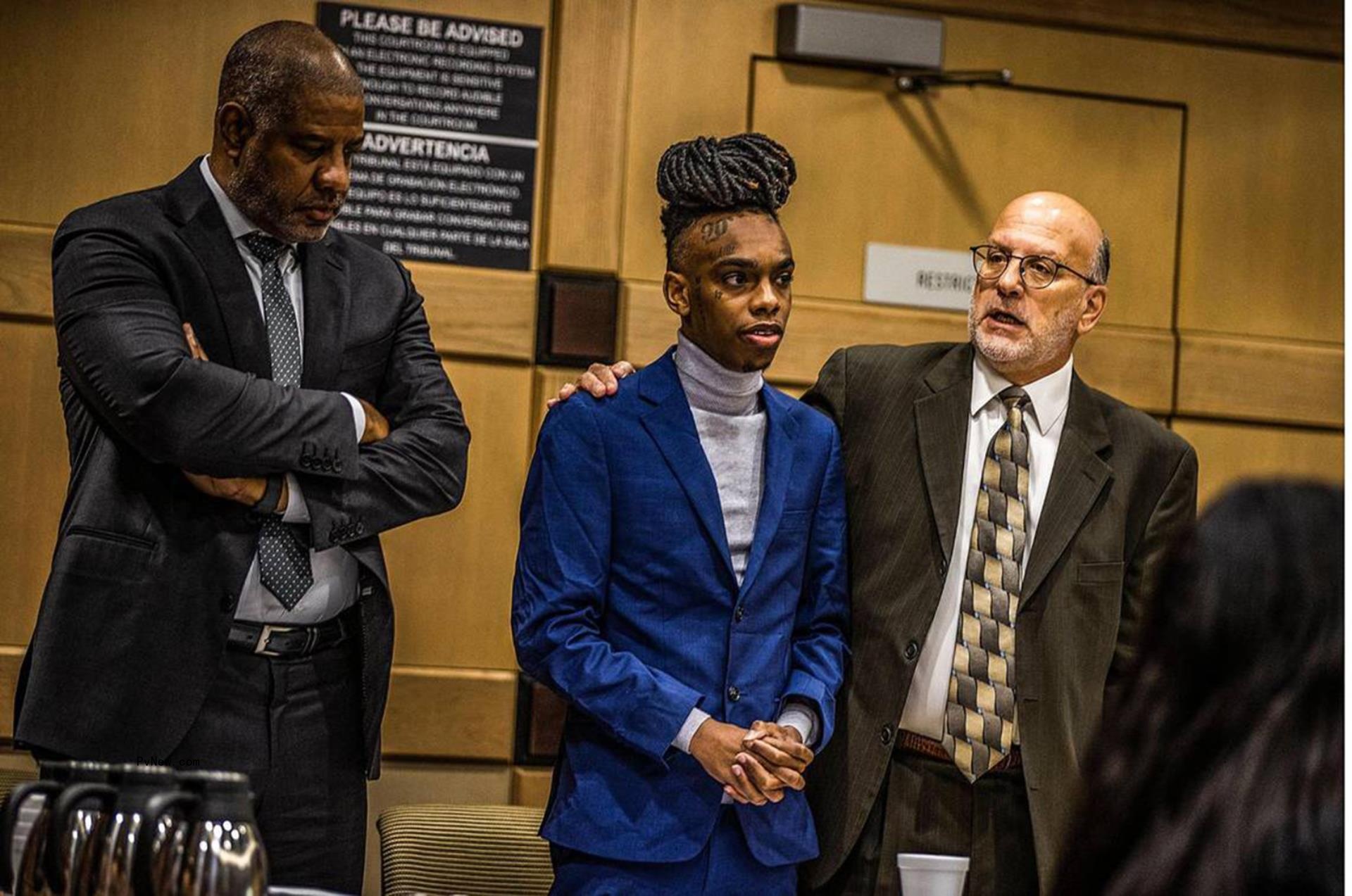 YNW Melly in court.