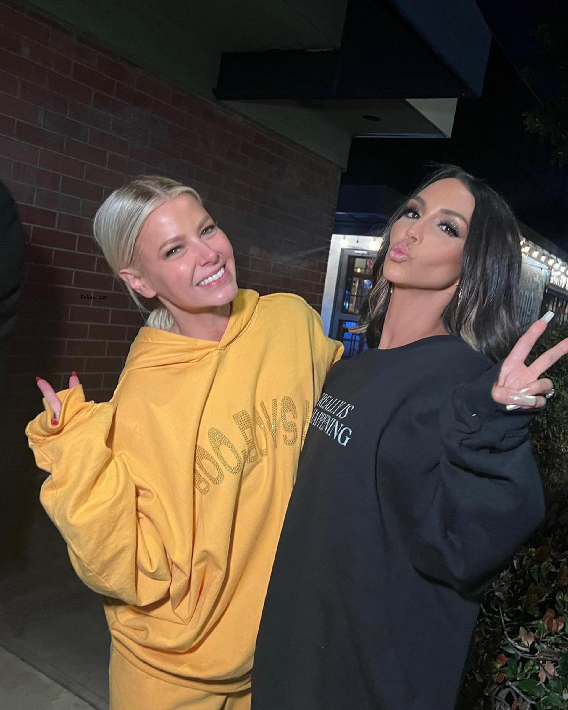Ariana Madix and Scheana Shay posing for a picture.