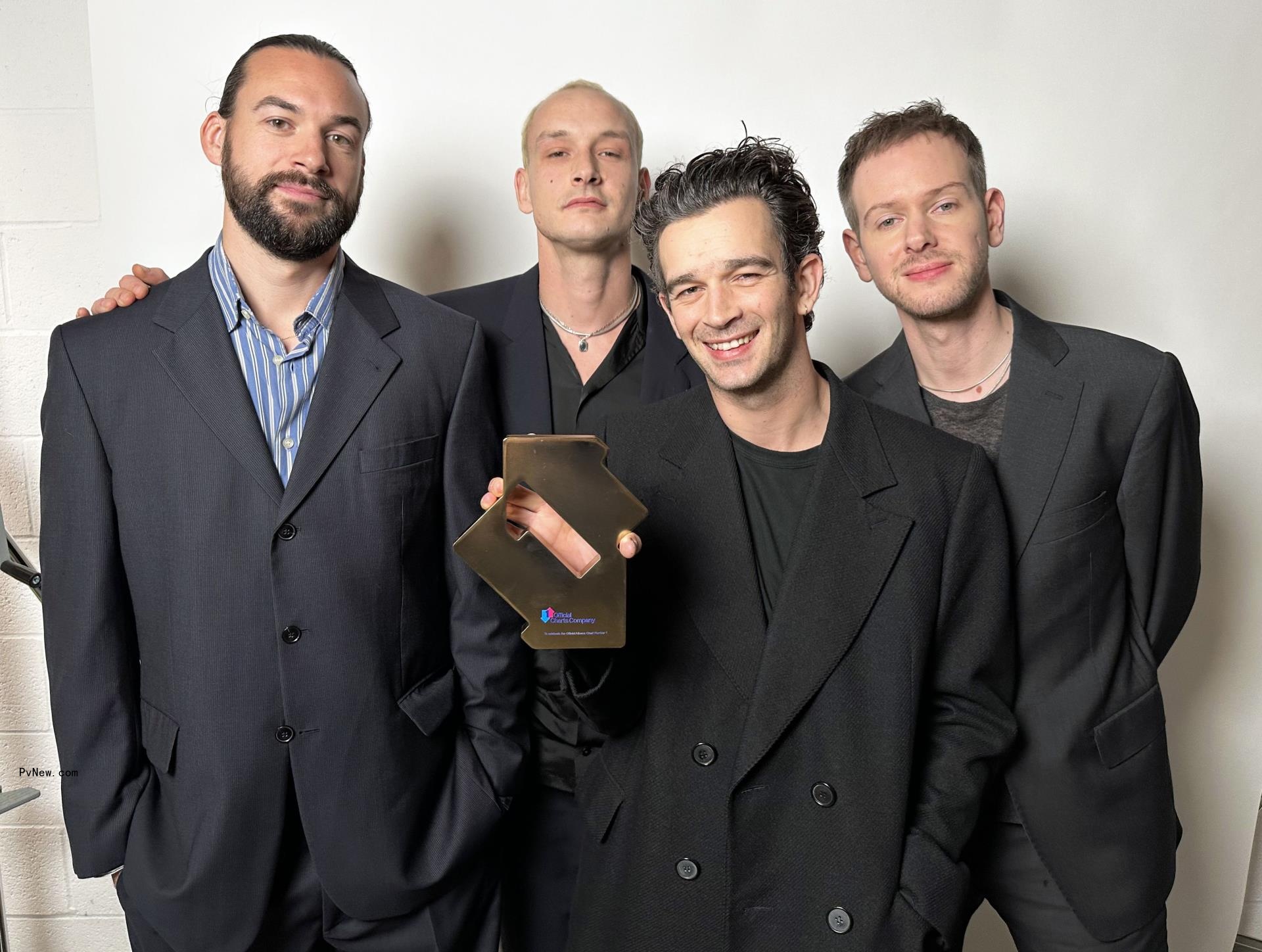 A promo shot for The 1975.