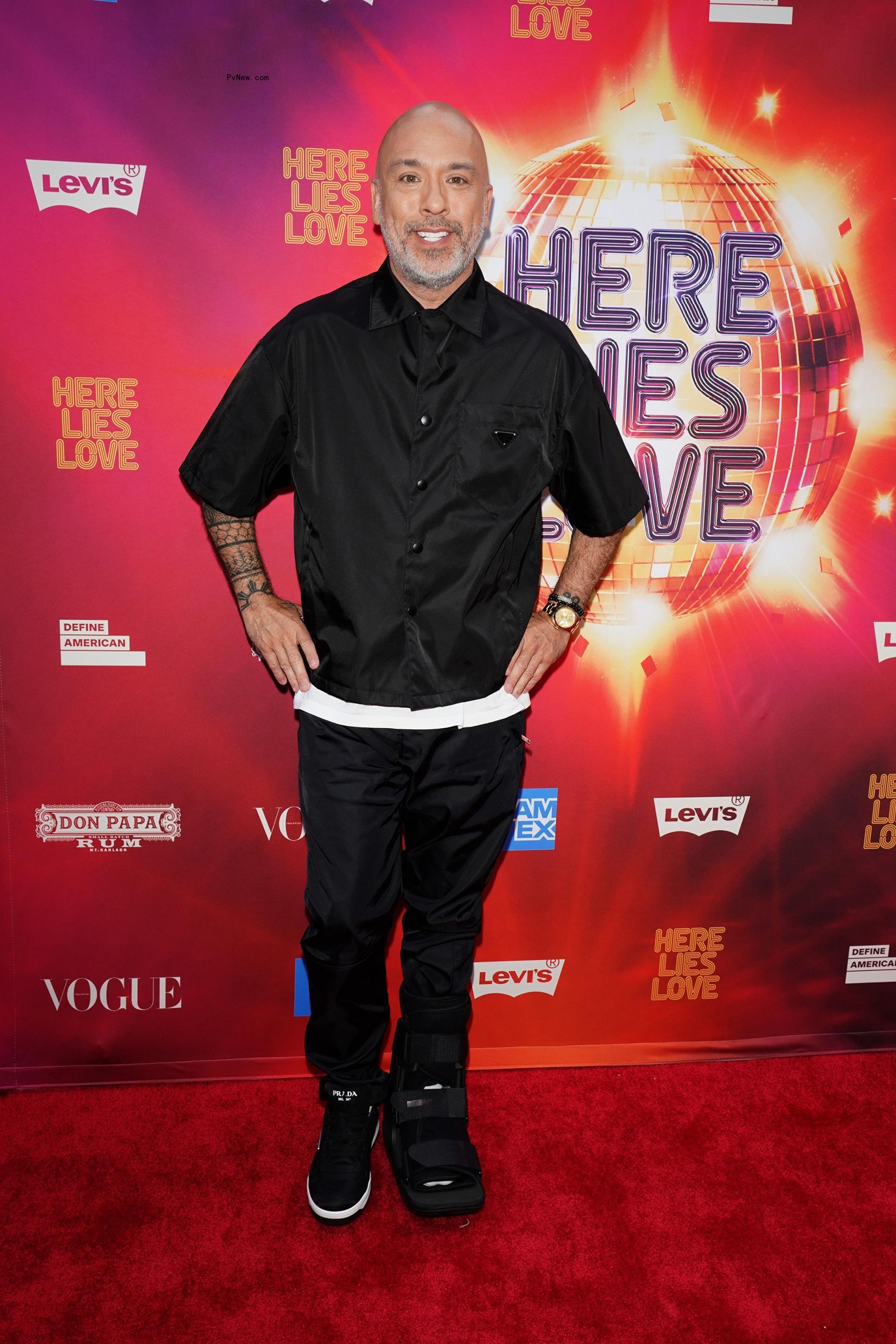 Jo Koy at Broadway opening of