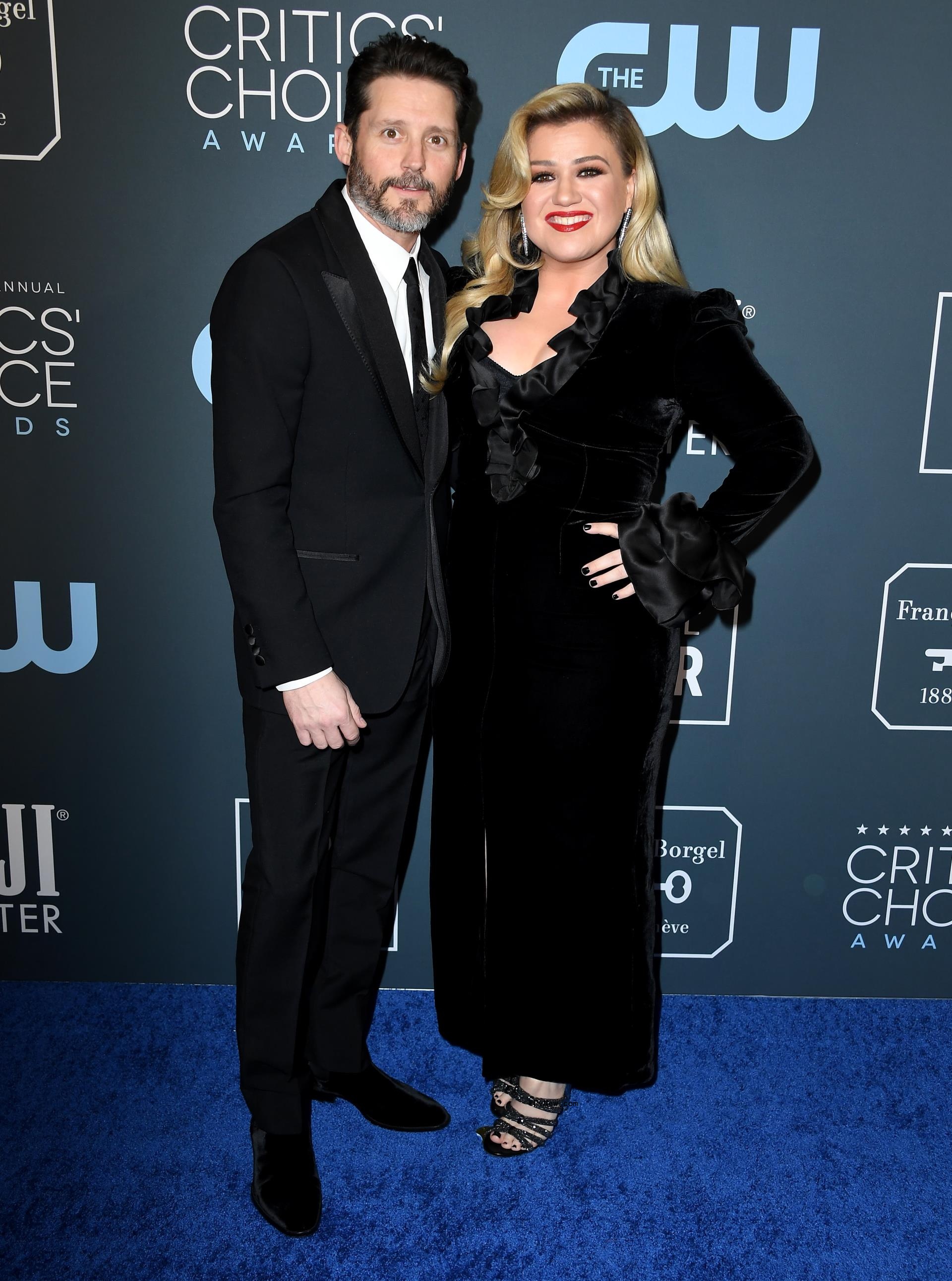 Kelly Clarkson and Brandon Blackstock.