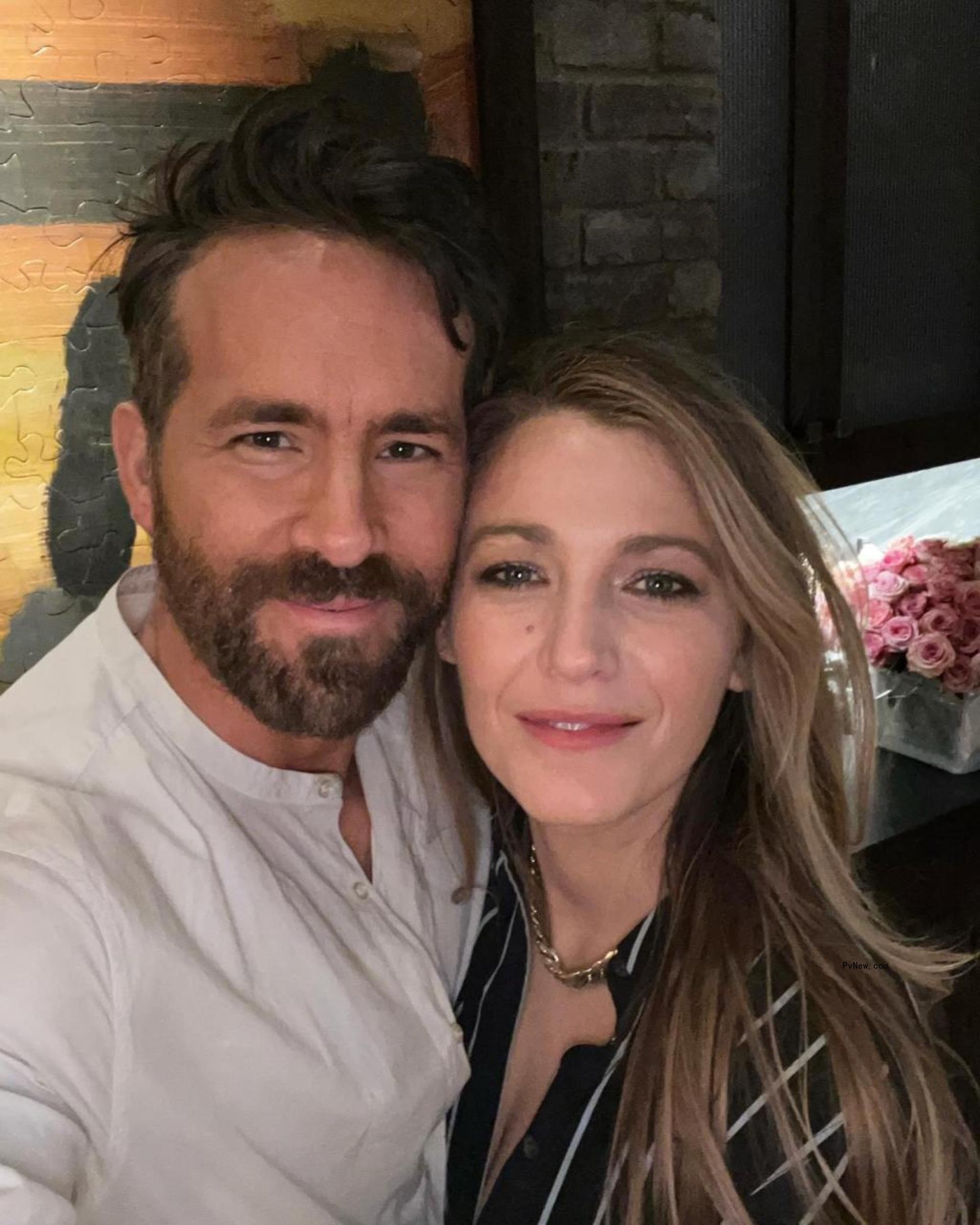 Blake Lively and Ryan Reynolds.