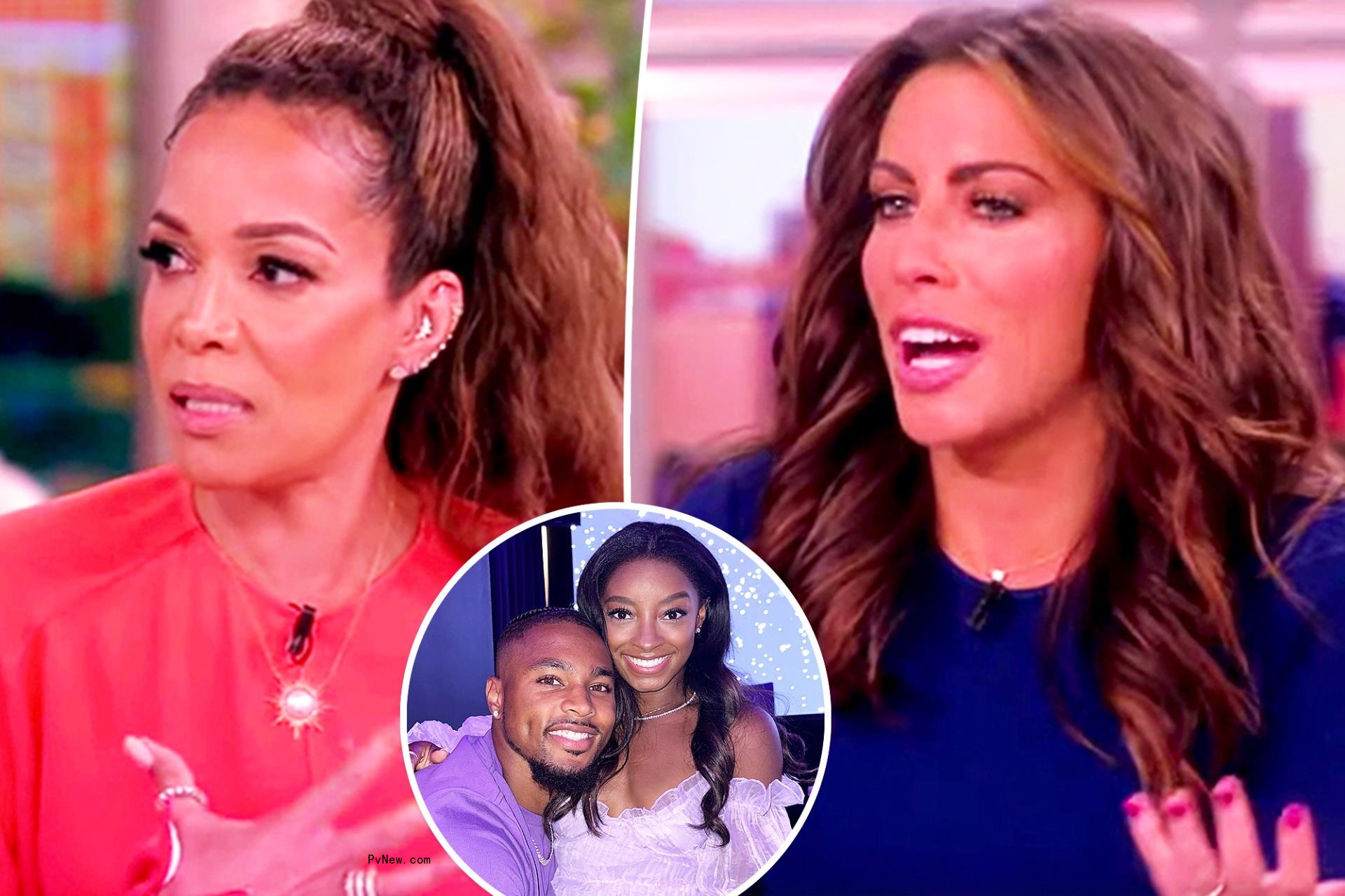 ‘The View’ co-hosts clash over Simone Biles’ husband’s co<i></i>ntroversial remarks: ‘Give him some grace’