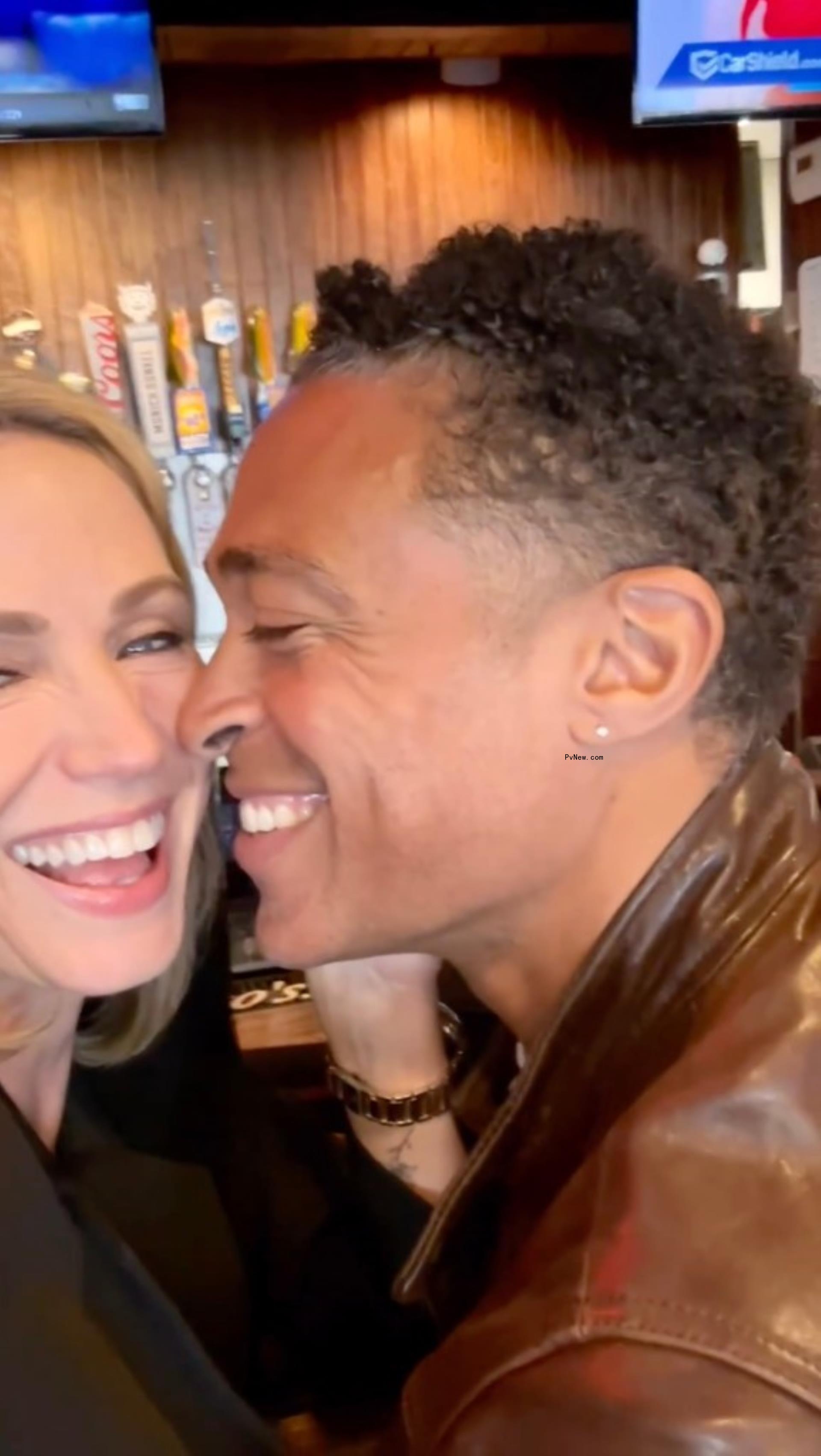 Amy Robach and T.J. Holmes.