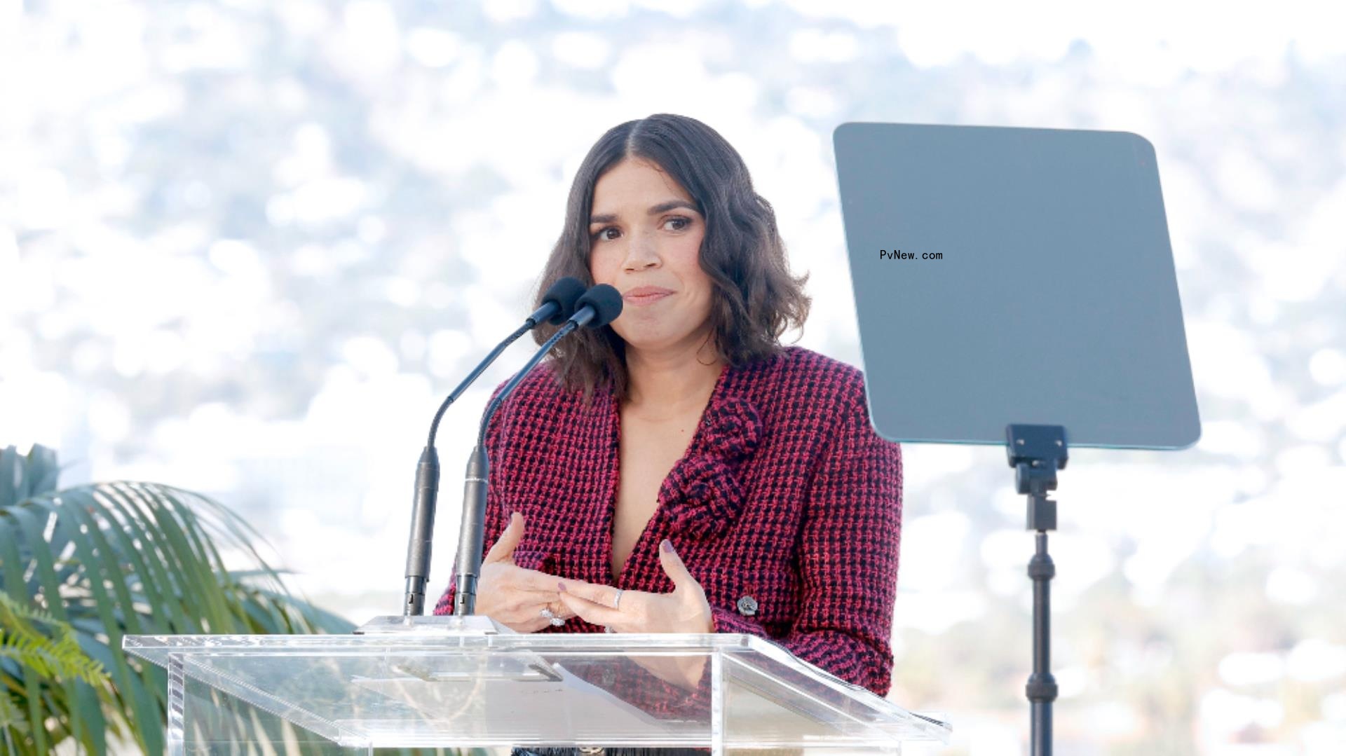 America Ferrera Evokes Her Ico<i></i>nic ‘Barbie’ Speech With Academy Women’s Luncheon Address: ‘Together, We Can Grow All of Our Possibilities’