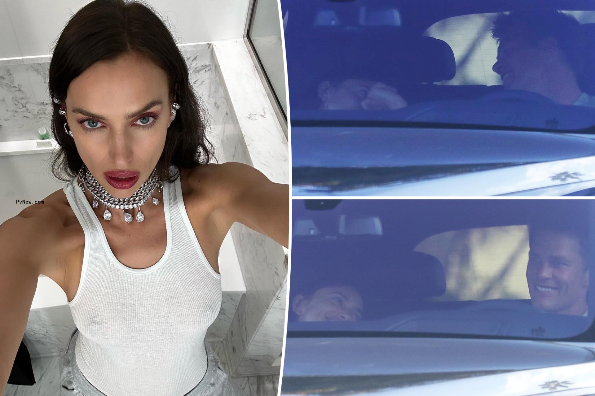 Irina Shayk was fawning over Tom Brady weeks before sleepover bombshell