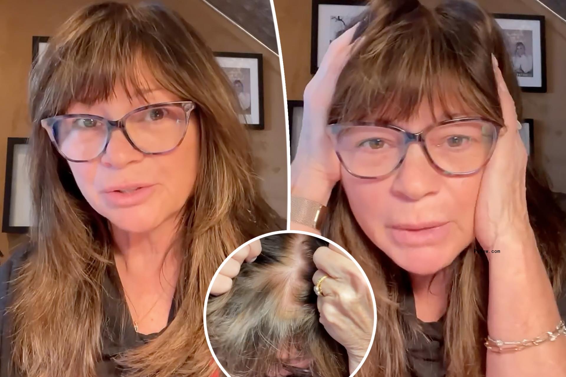 Valerie Bertinelli calls out her haters as she shows off gray hair: ‘No makeup’ and ‘no filter’
