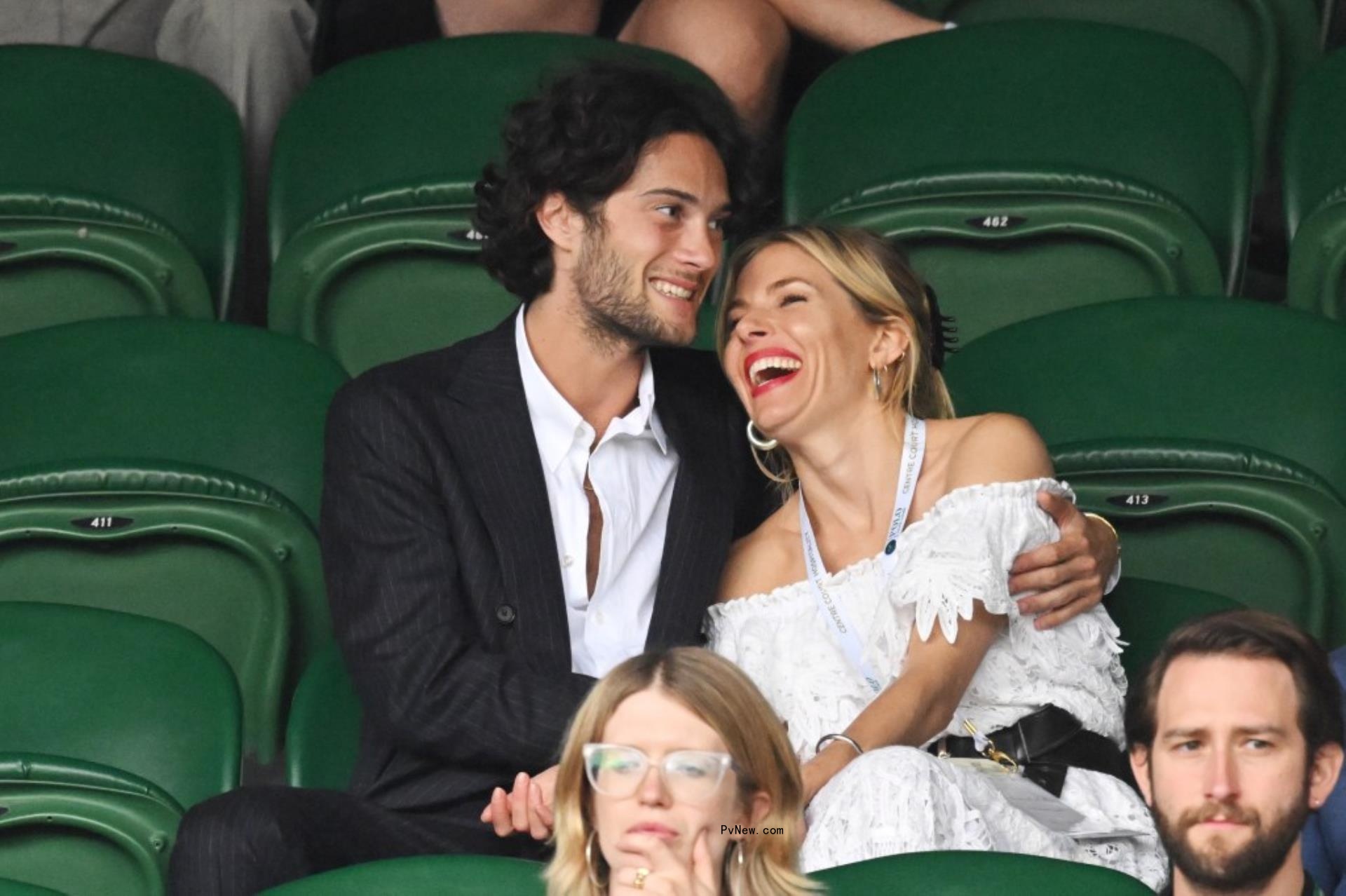 Oli Green and Sienna Miller
