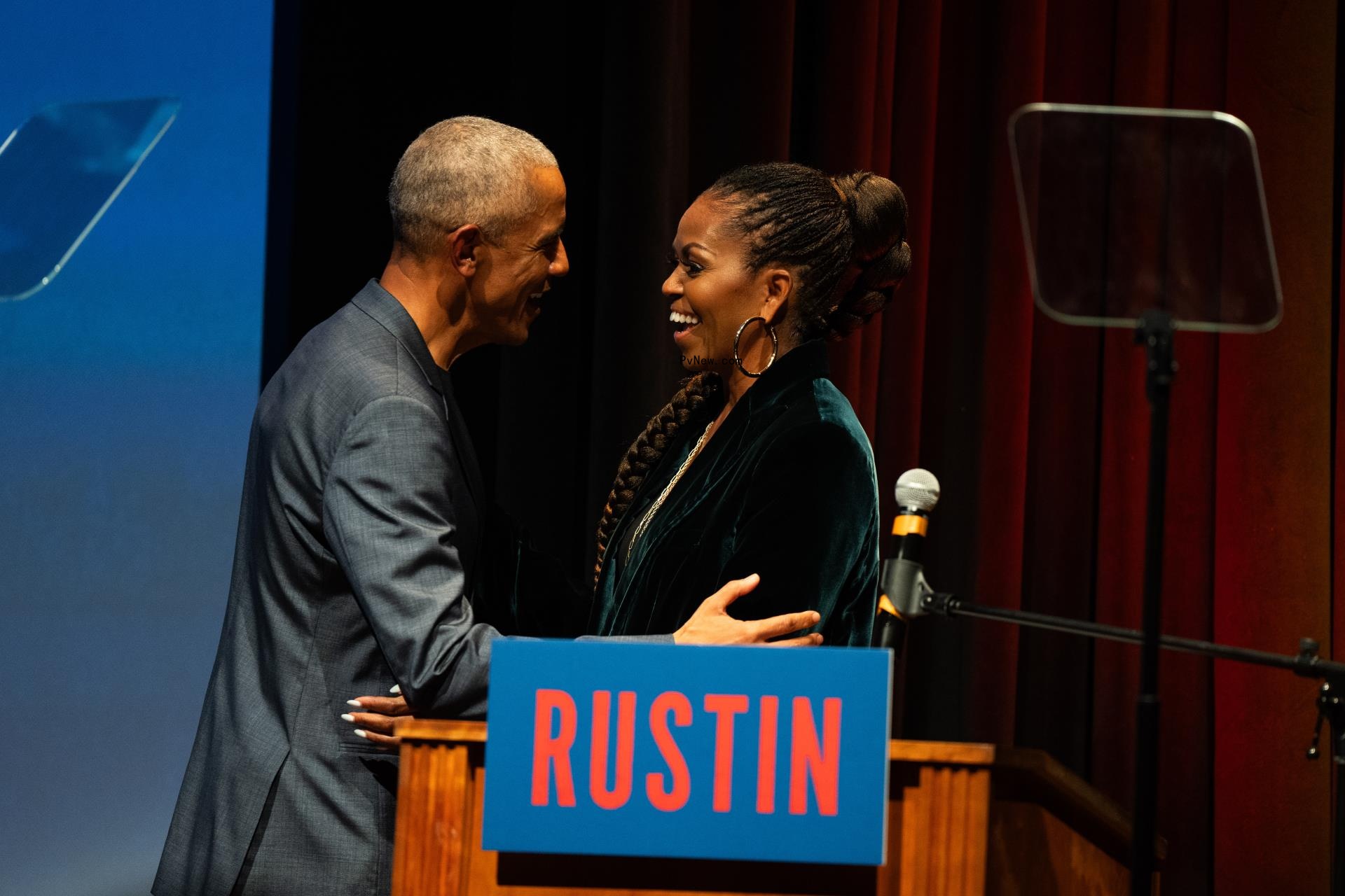 Barack Obama Celebrates SAG-AFTRA, WGA Deals During Surprise Appearance at ‘Rustin’ Screening