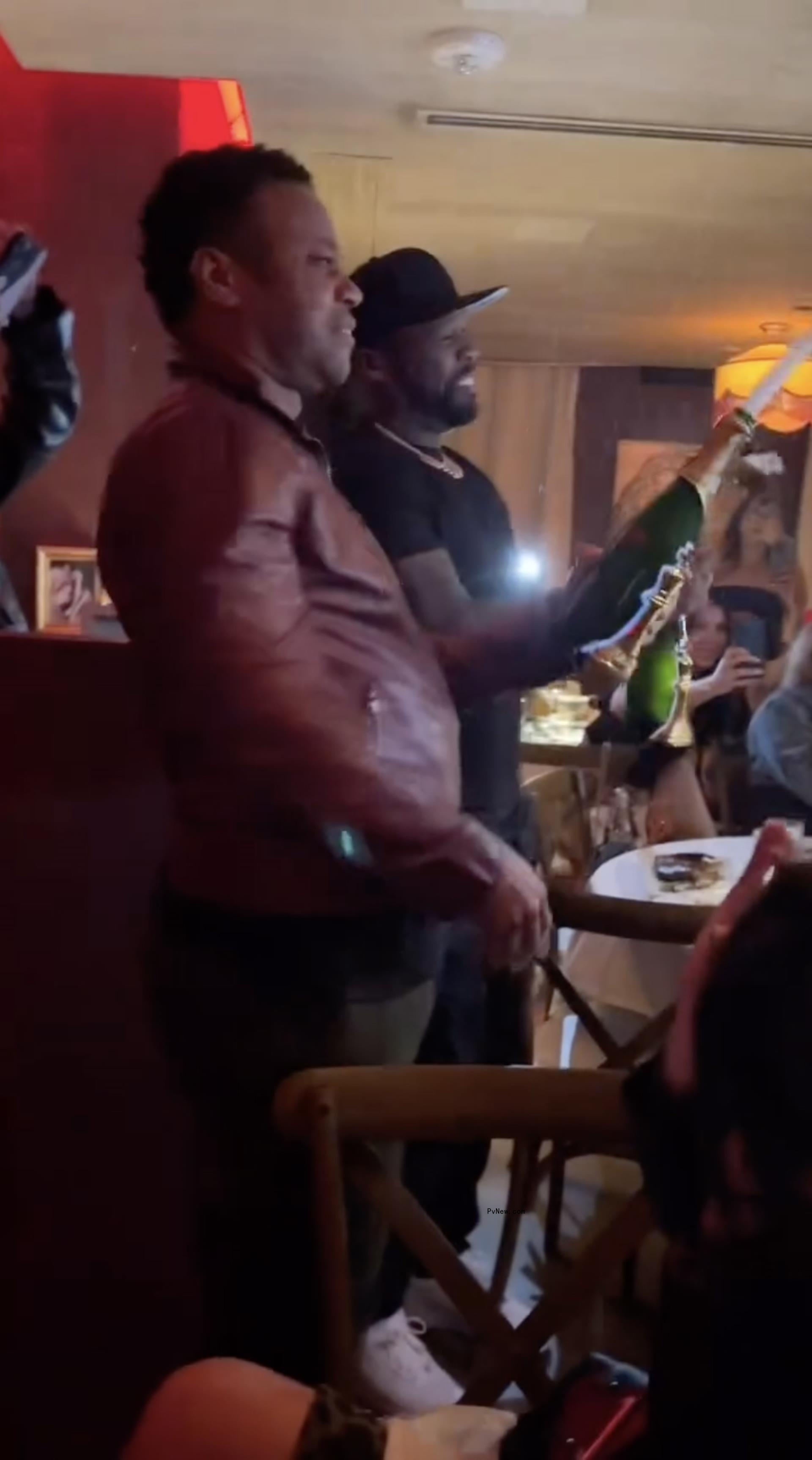 50 Cent and Cuba Goodign Jr.