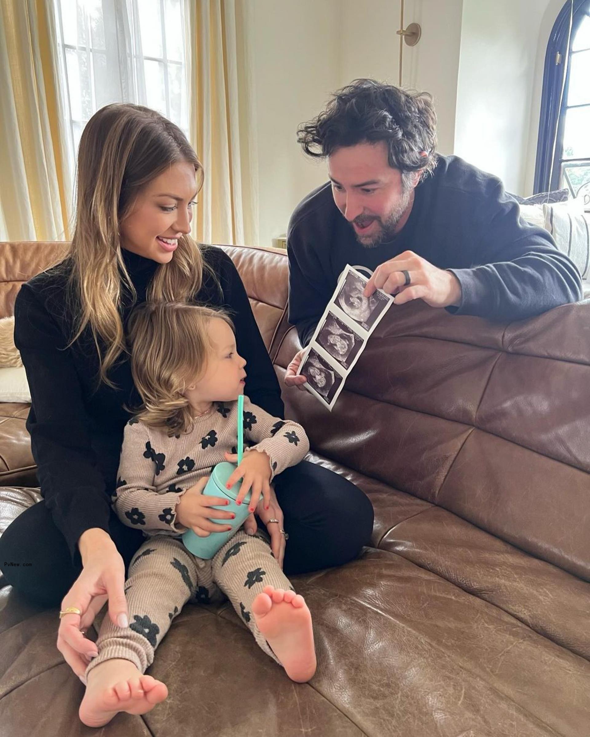 Stassi Schroeder, Beau Clark and daughter Hartford
