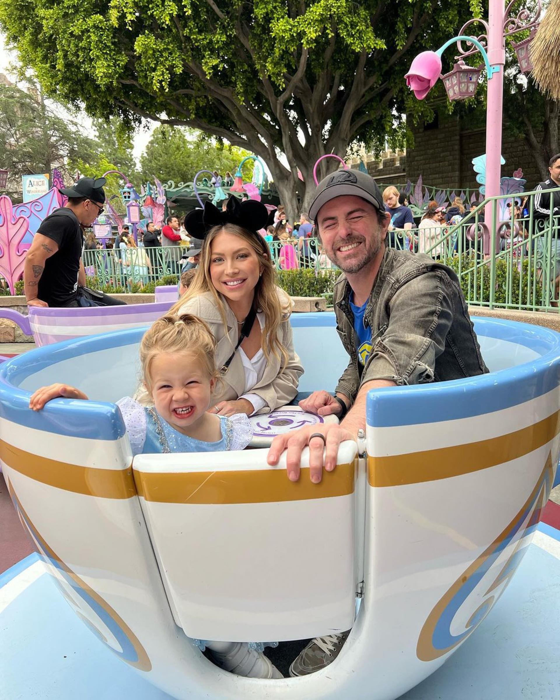 Stassi Schroeder, Beau Clark and daughter Hartford