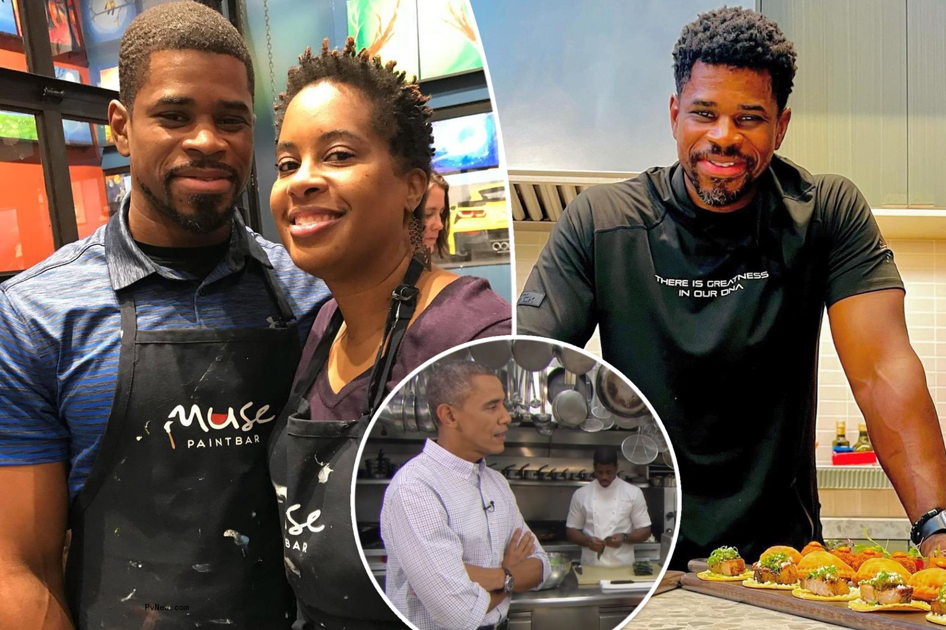 Wife of Obama’s perso<i></i>nal chef Tafari Campbell ‘broken’ after his drowning