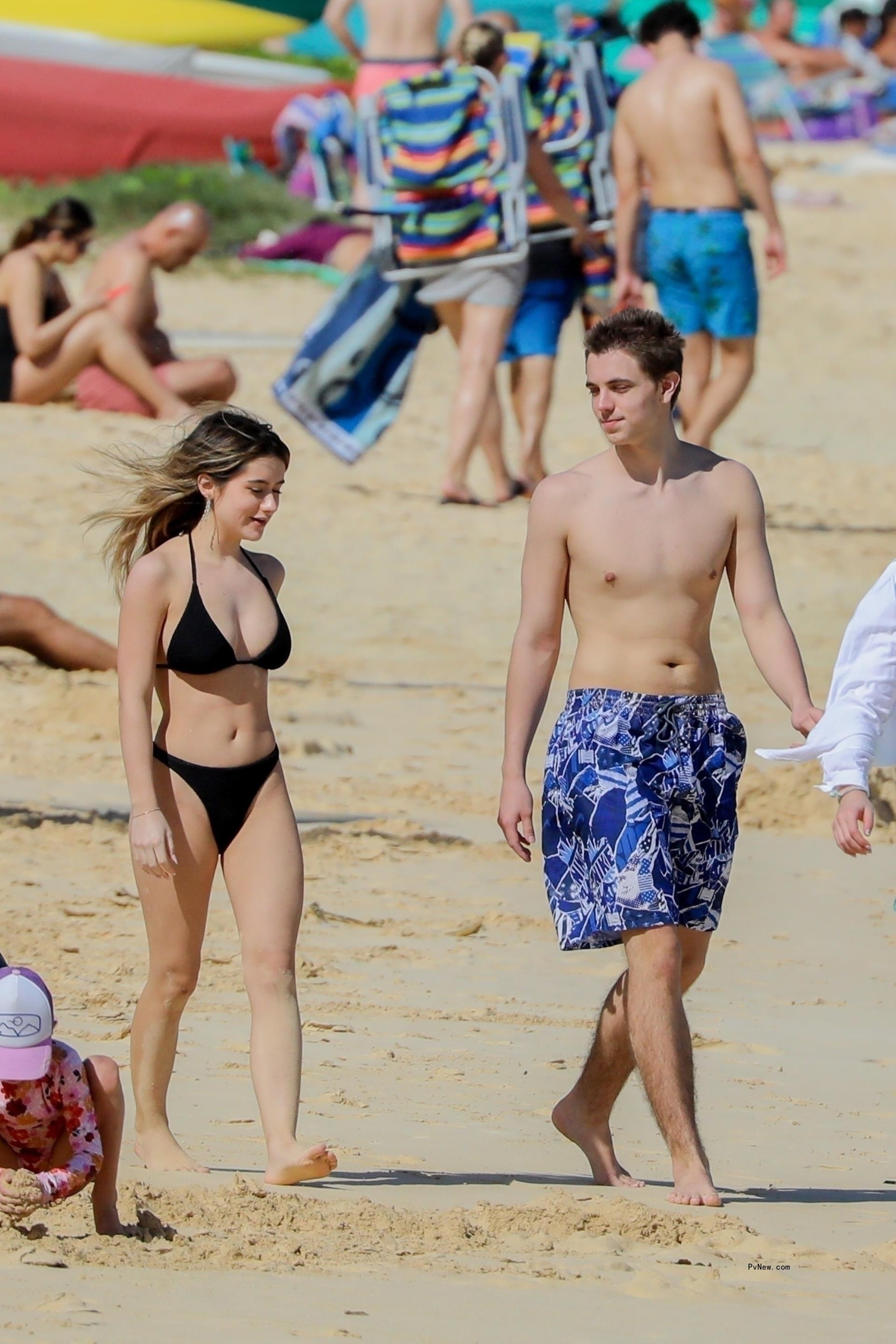 Jayden Federline and his girlfriend
