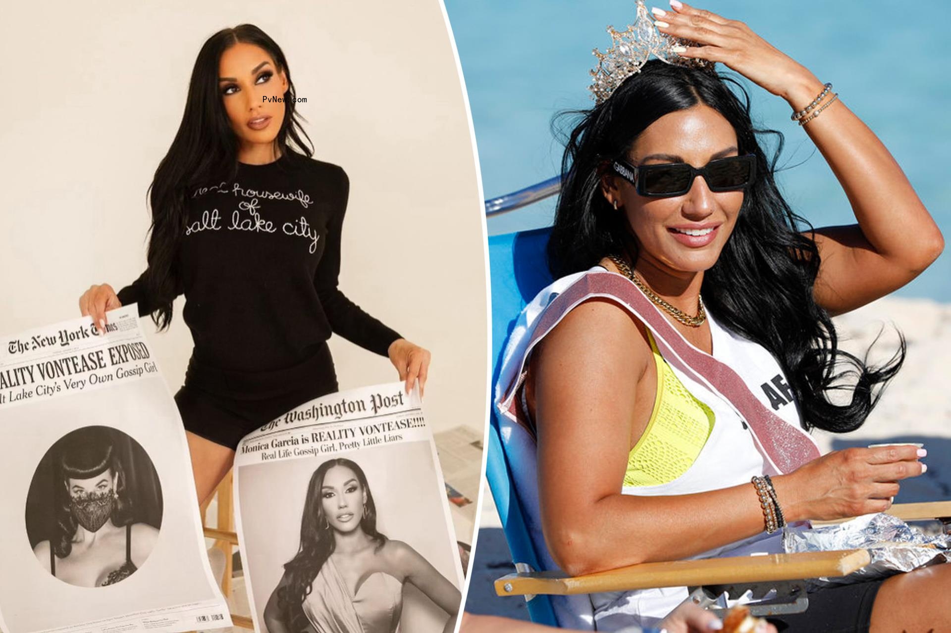 ‘RHOSLC’ star Mo<i></i>nica Garcia embraces villain status with Reality Von Tease photo shoot after finale bombshell