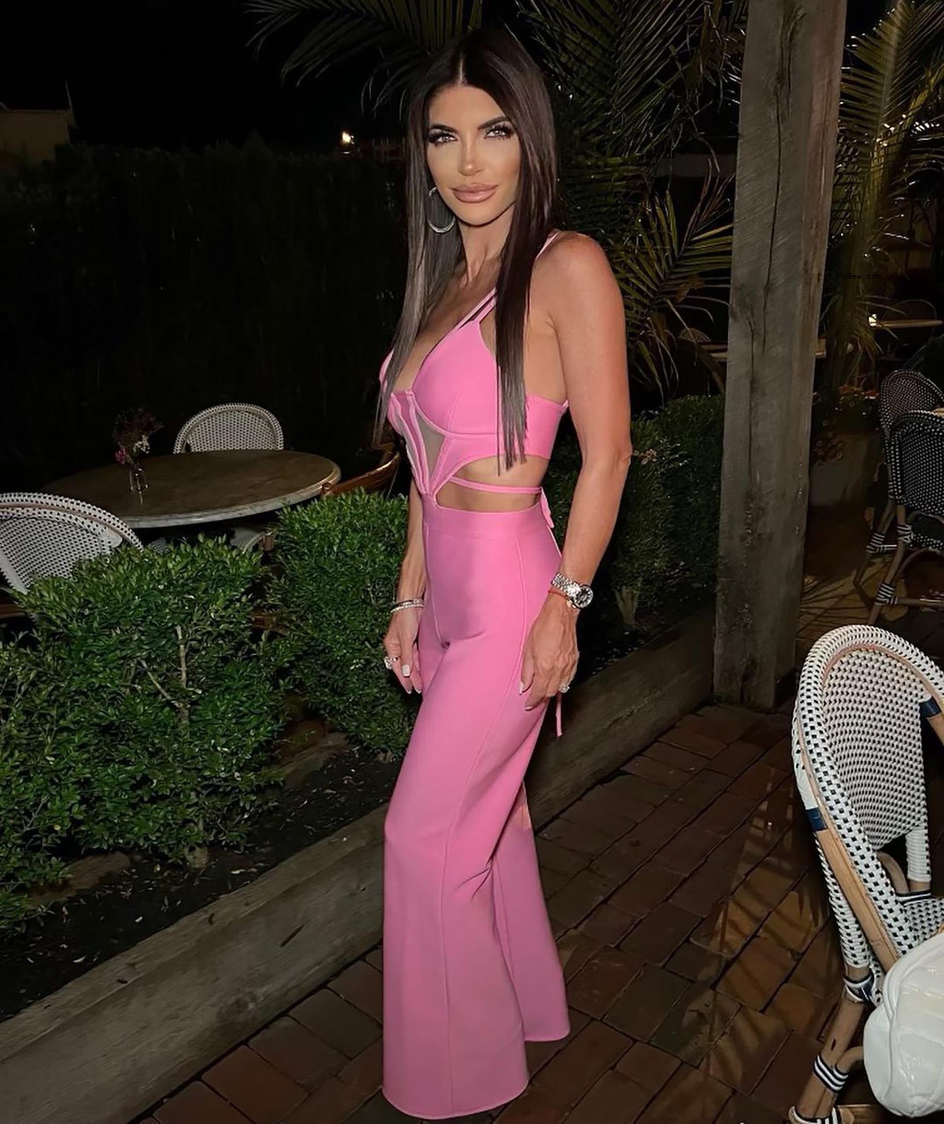 Teresa Giudice posing for a solo shot