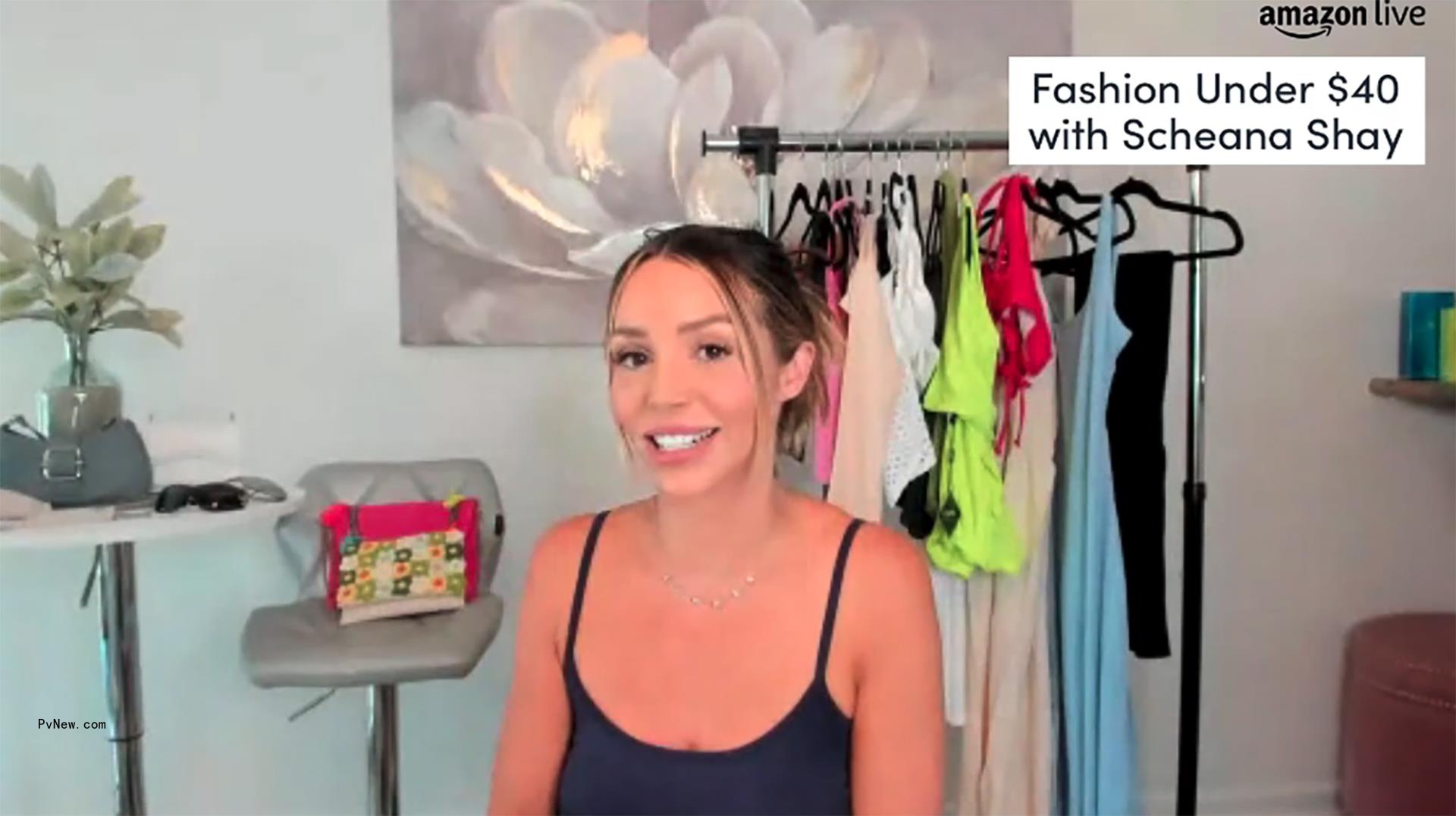 Scheana SHay talking on Amazon Prime