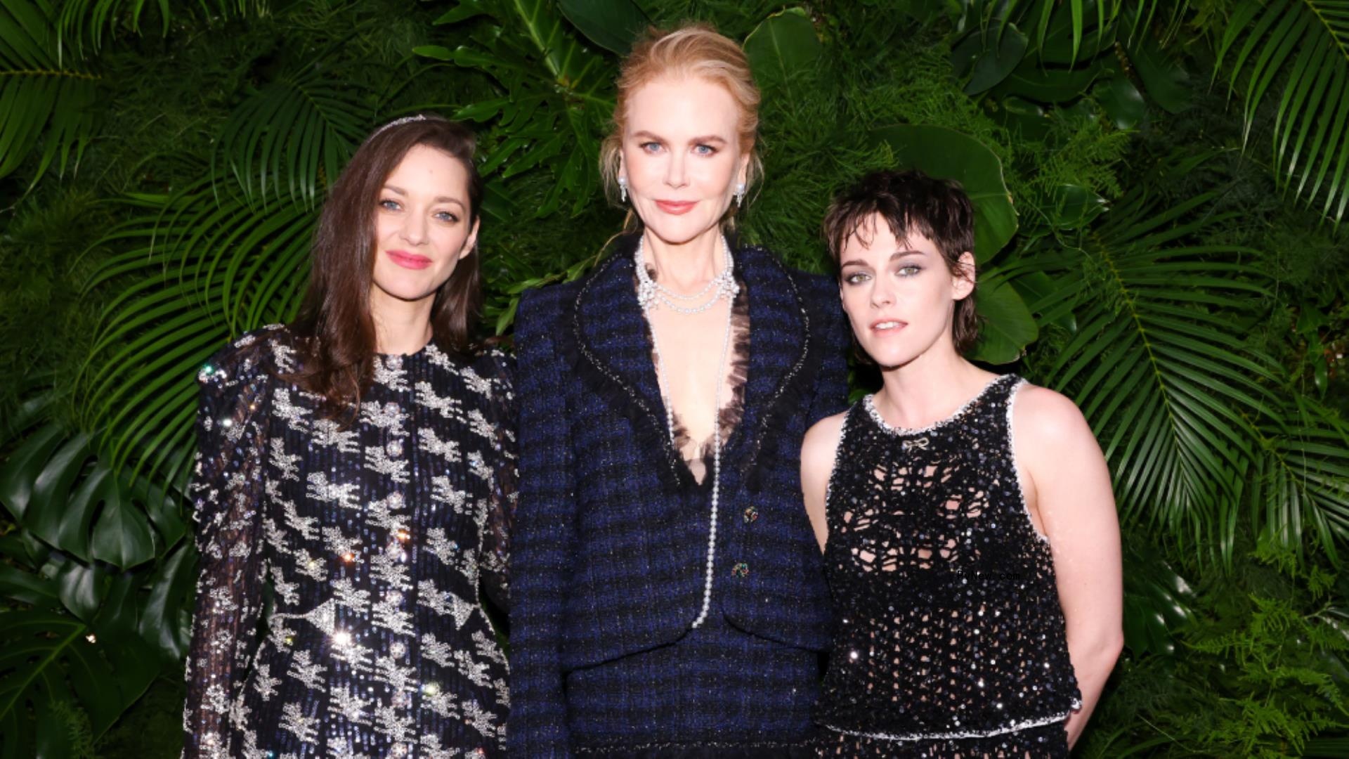 Kristen Stewart and Nicole Kidman Embrace, Jo<i></i>nathan Majors Talks Expanding ‘Creed’ Universe: Inside Chanel’s Pre-Oscar Party