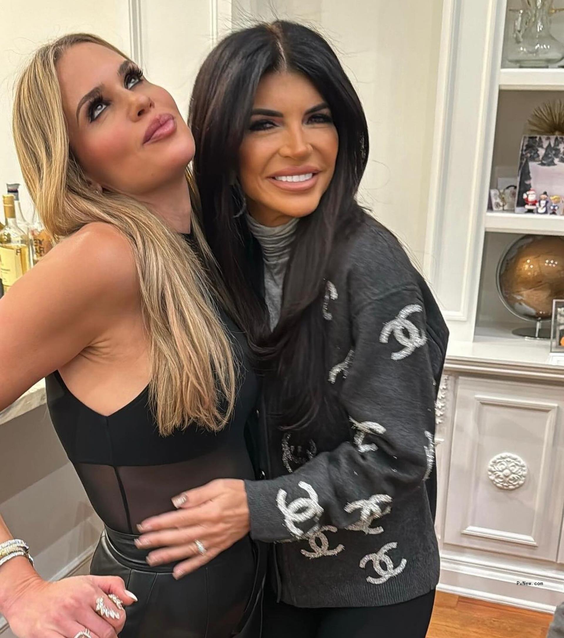 Jackie Goldschneider and Teresa Giudice