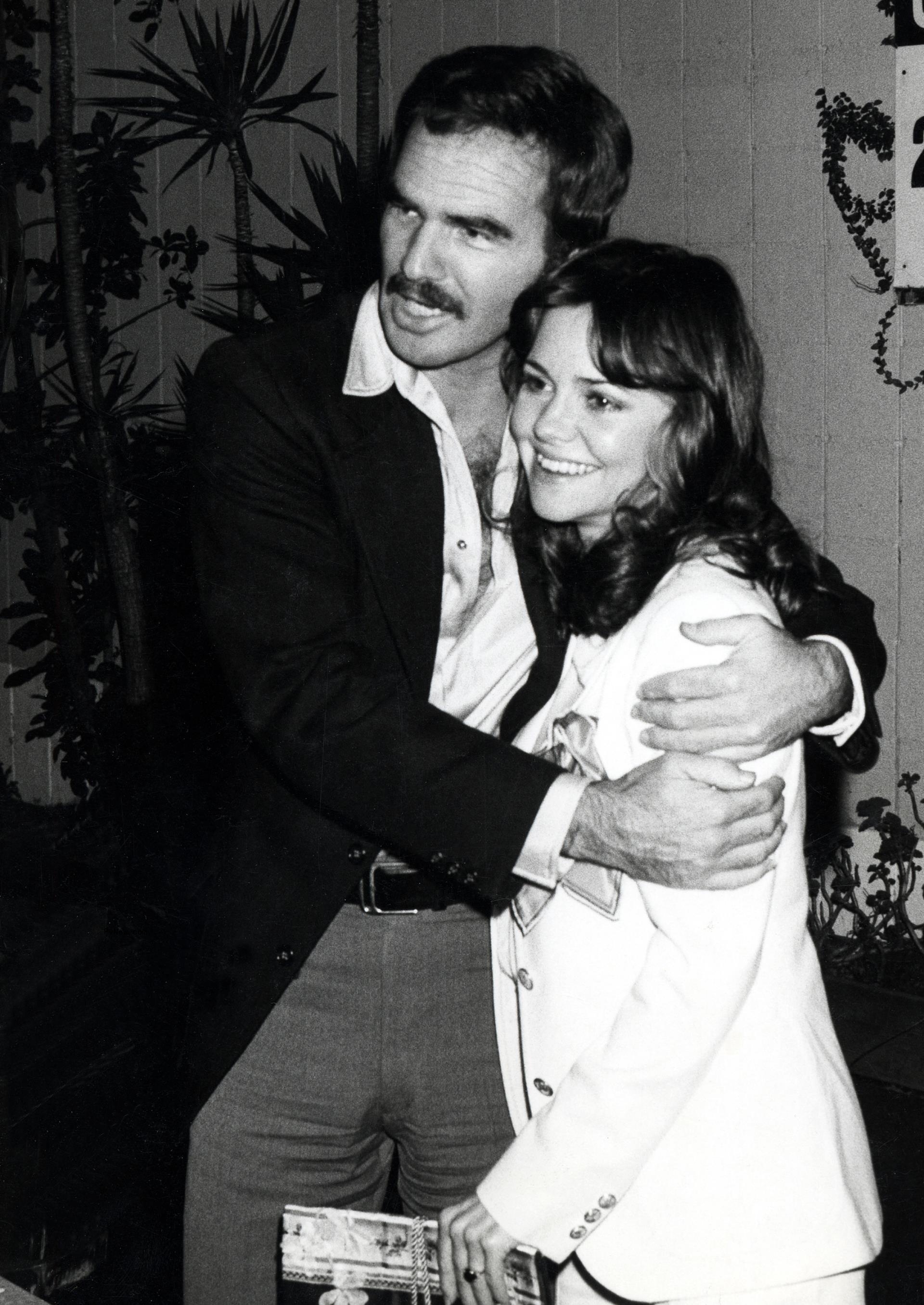 Sally Field and Burt Reynolds.