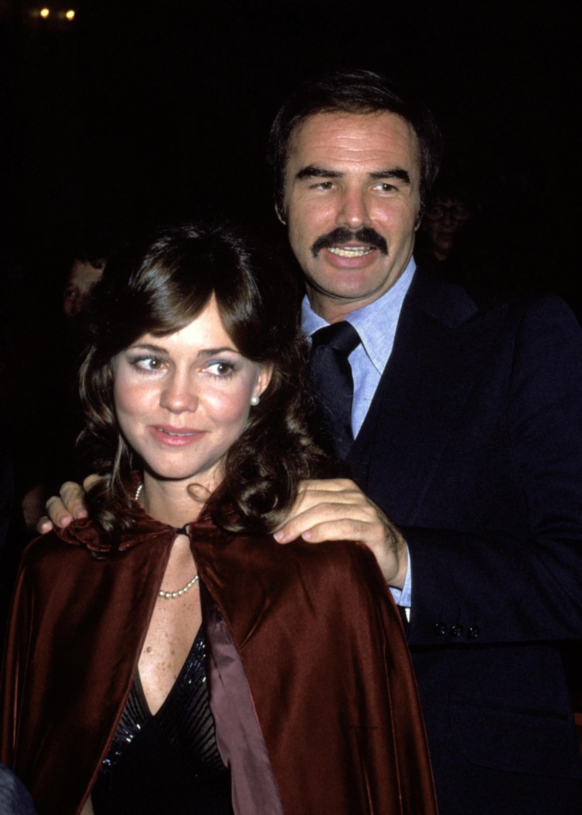 Sally Field and Burt Reynolds.