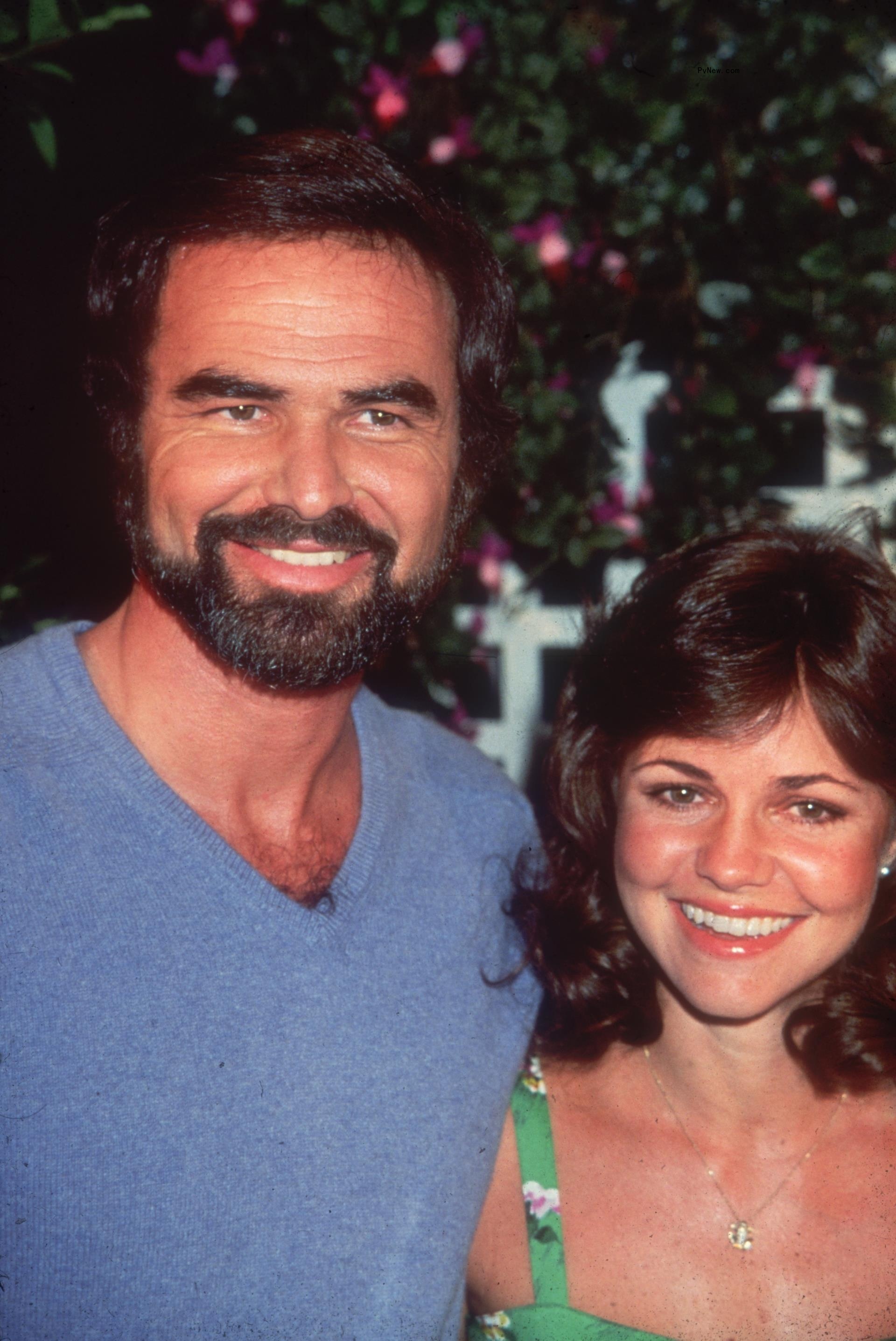 Burt Reynolds and Sally Field.