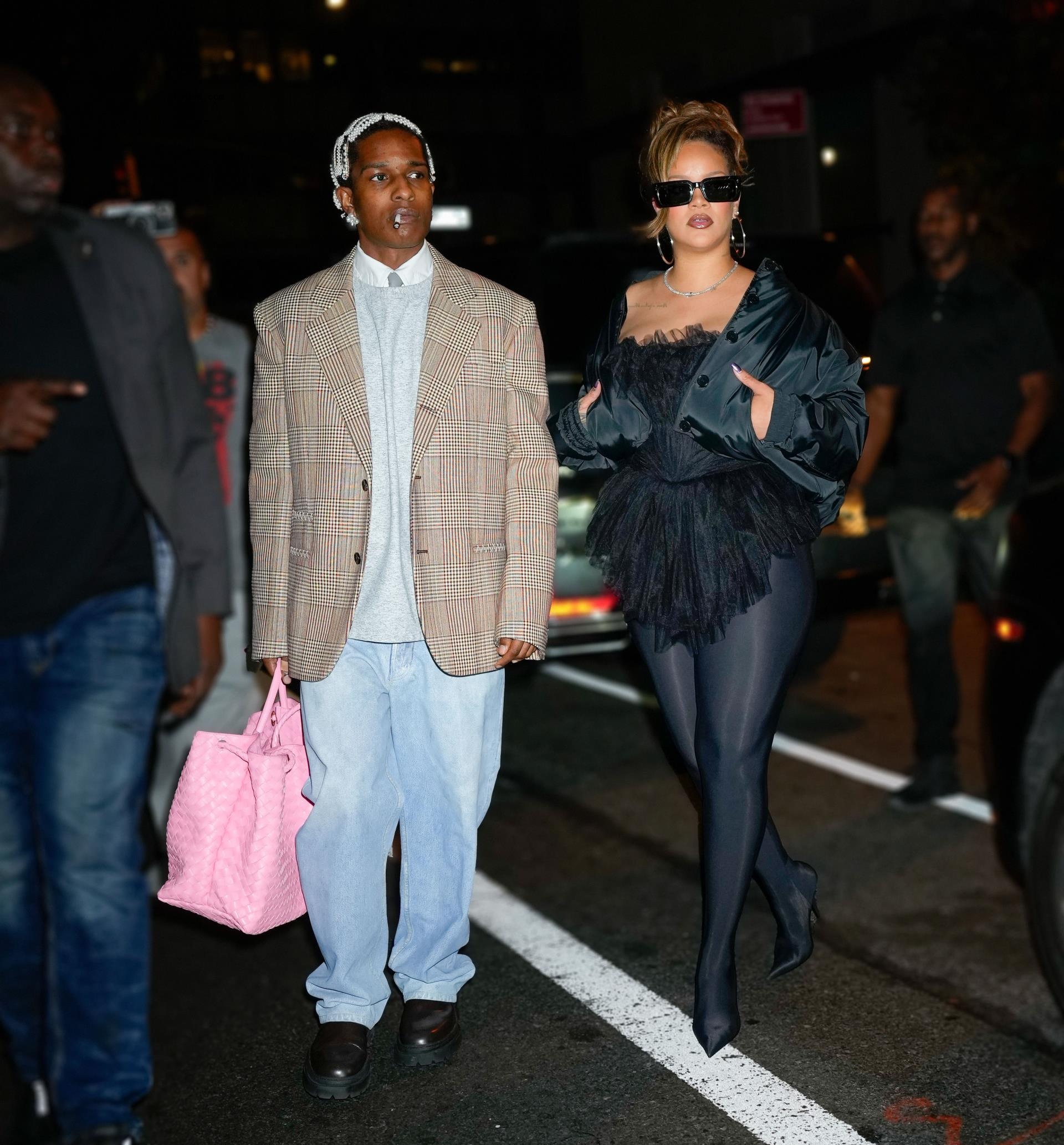 ASAP Rocky and Rihanna