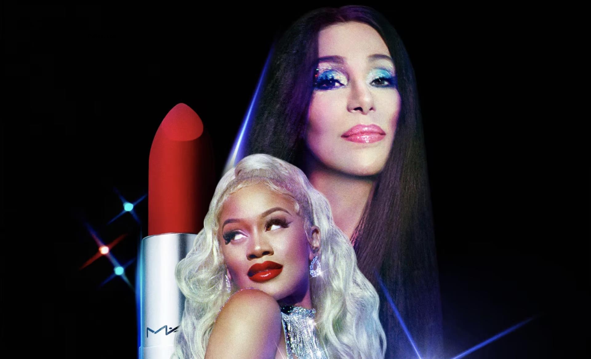 Cher and Saweetie Make a Glamorous Duo in Mac’s Challenge Accepted Campaign