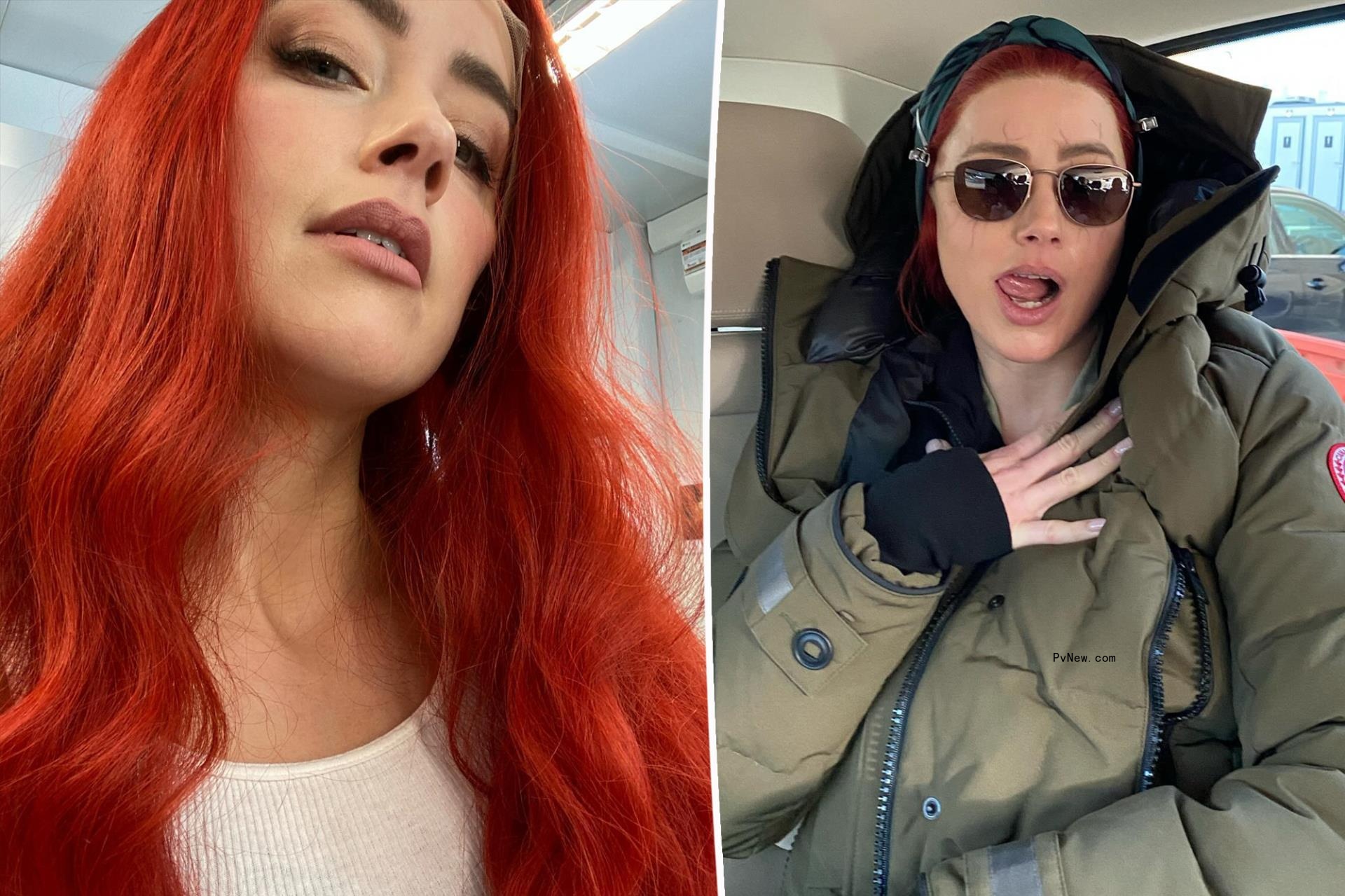 Amber Heard shares rare photo of daughter Oo<i></i>nagh Paige on ‘Aquaman 2’ set